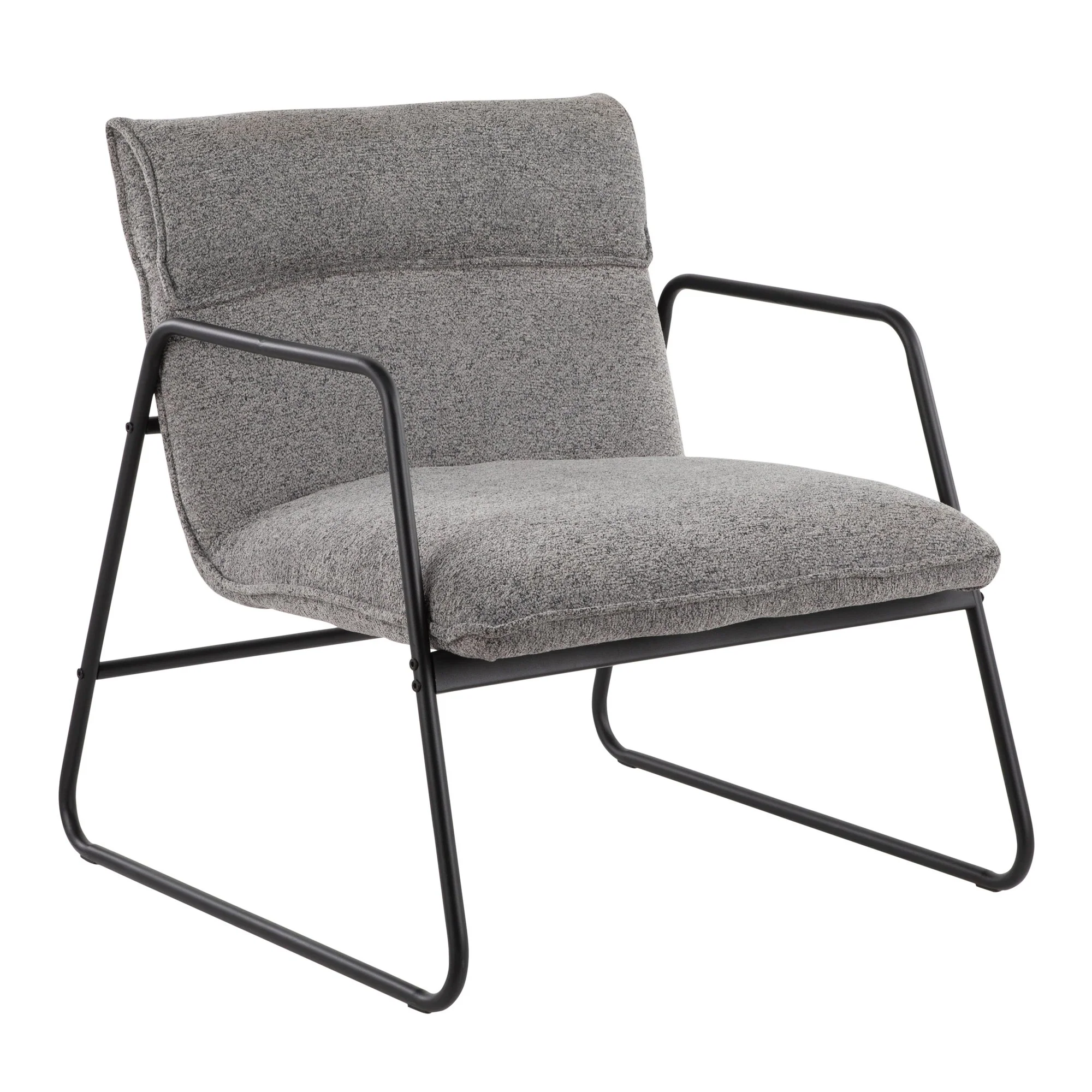Casper Arm Chair By LumiSource - CHR-CASPERARM BKNGY - Image 4