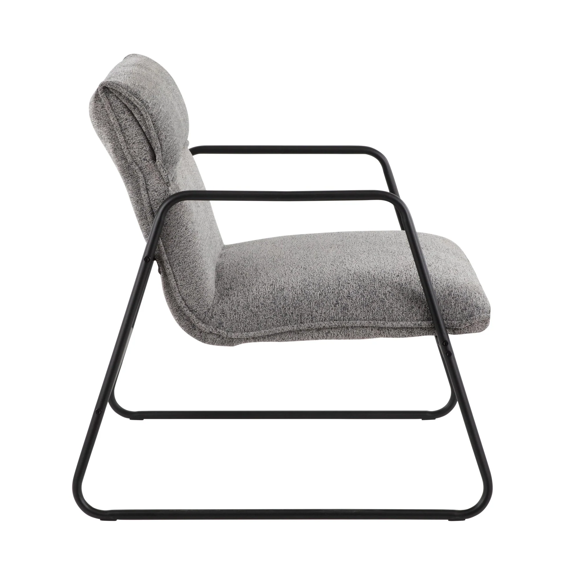 Casper Arm Chair By LumiSource - CHR-CASPERARM BKNGY - Image 5