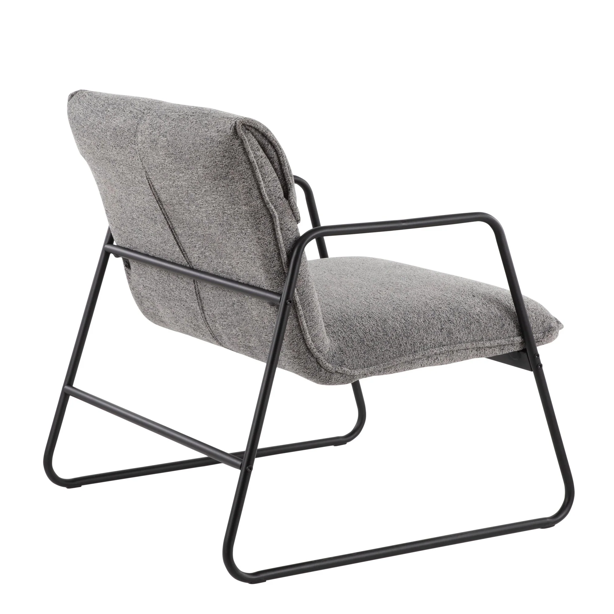 Casper Arm Chair By LumiSource - CHR-CASPERARM BKNGY - Image 6