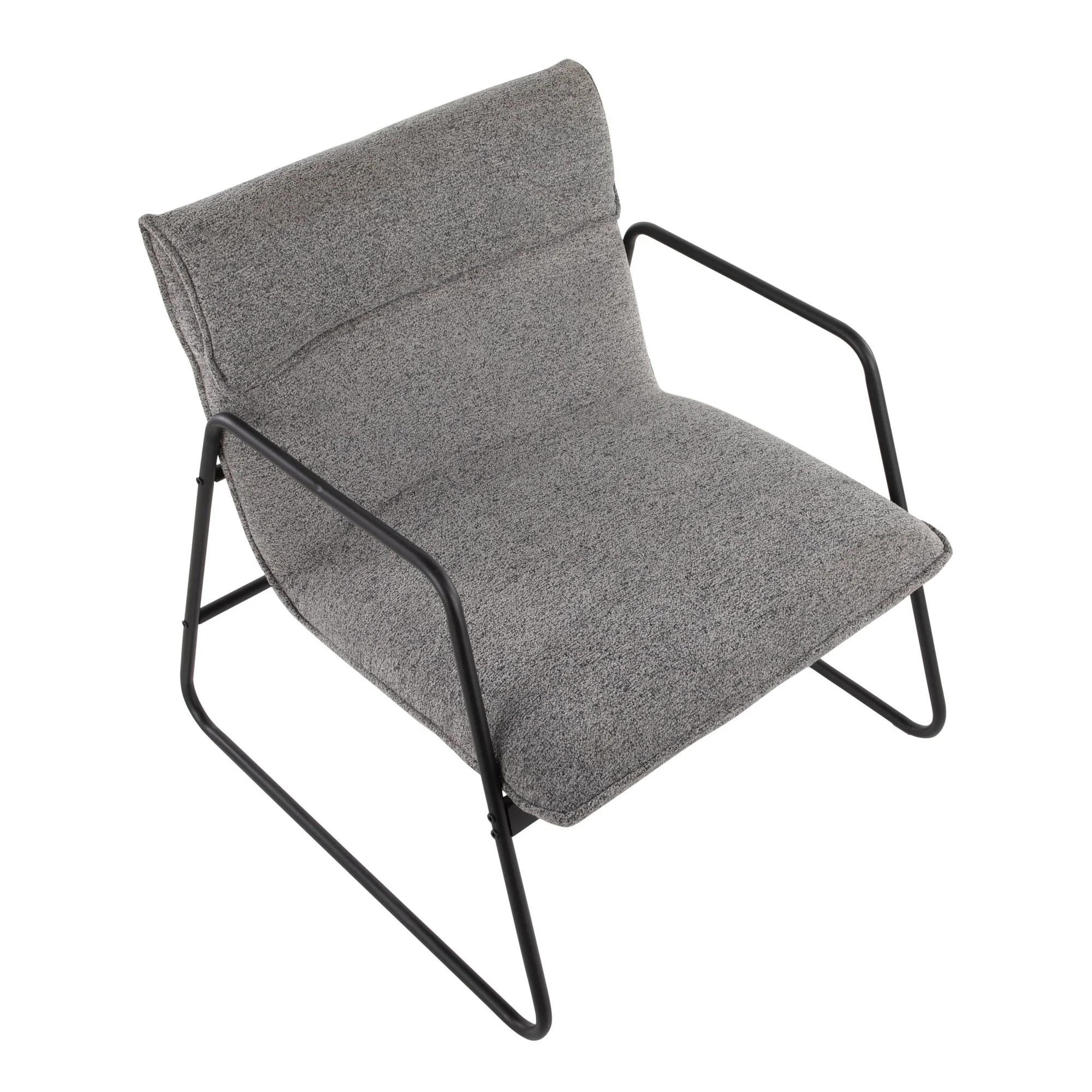Casper Arm Chair By LumiSource - CHR-CASPERARM BKNGY - Image 8
