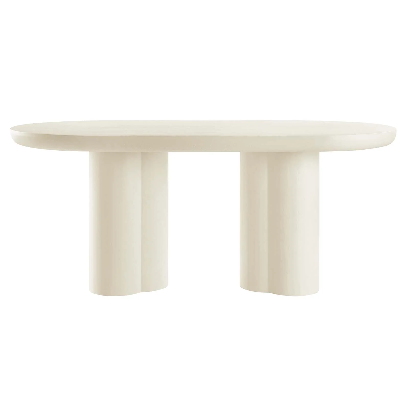 Caspian 72" Oval Concrete Dining Table By Modway - EEI-6764 - Image 10