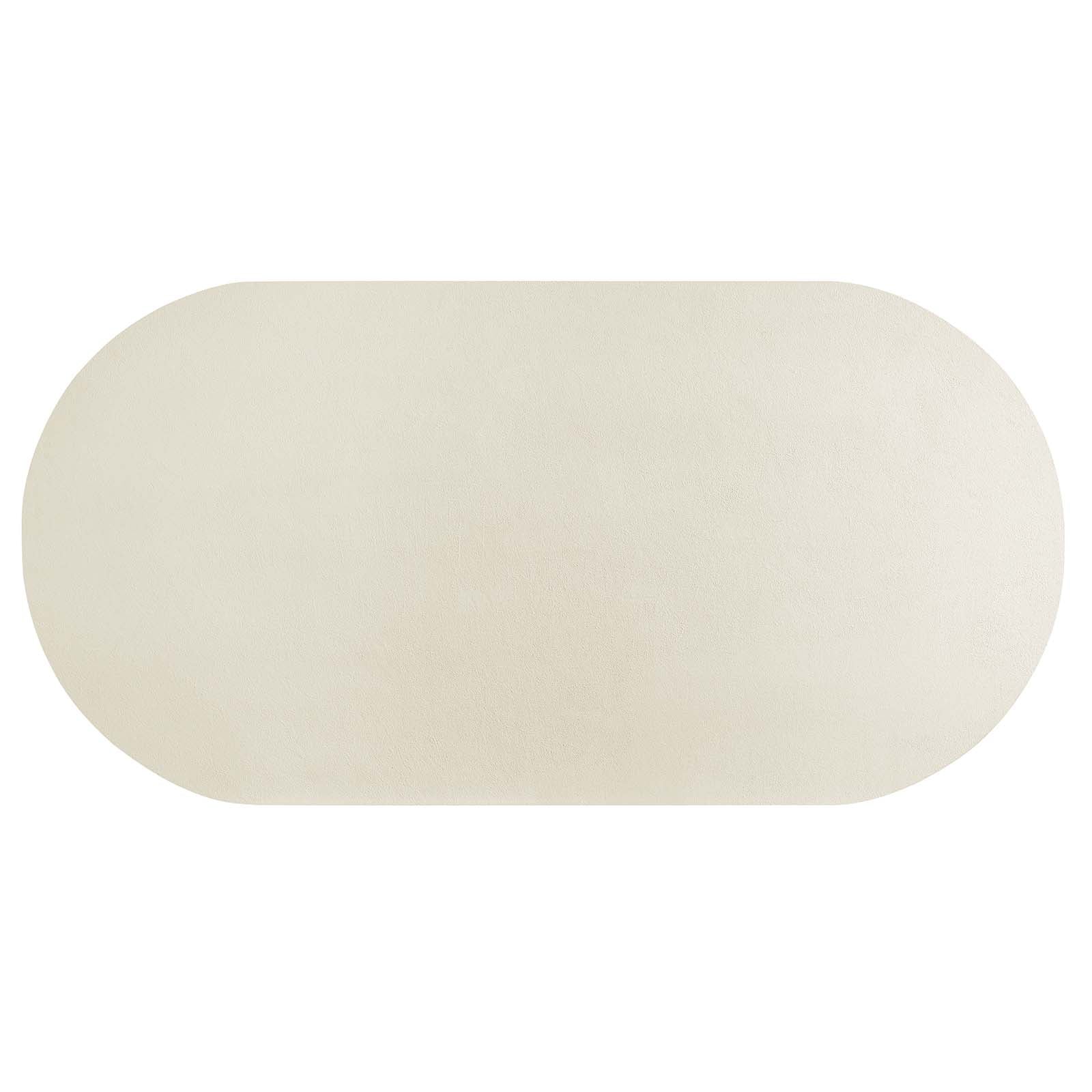 Caspian 72" Oval Concrete Dining Table By Modway - EEI-6764 - Image 13