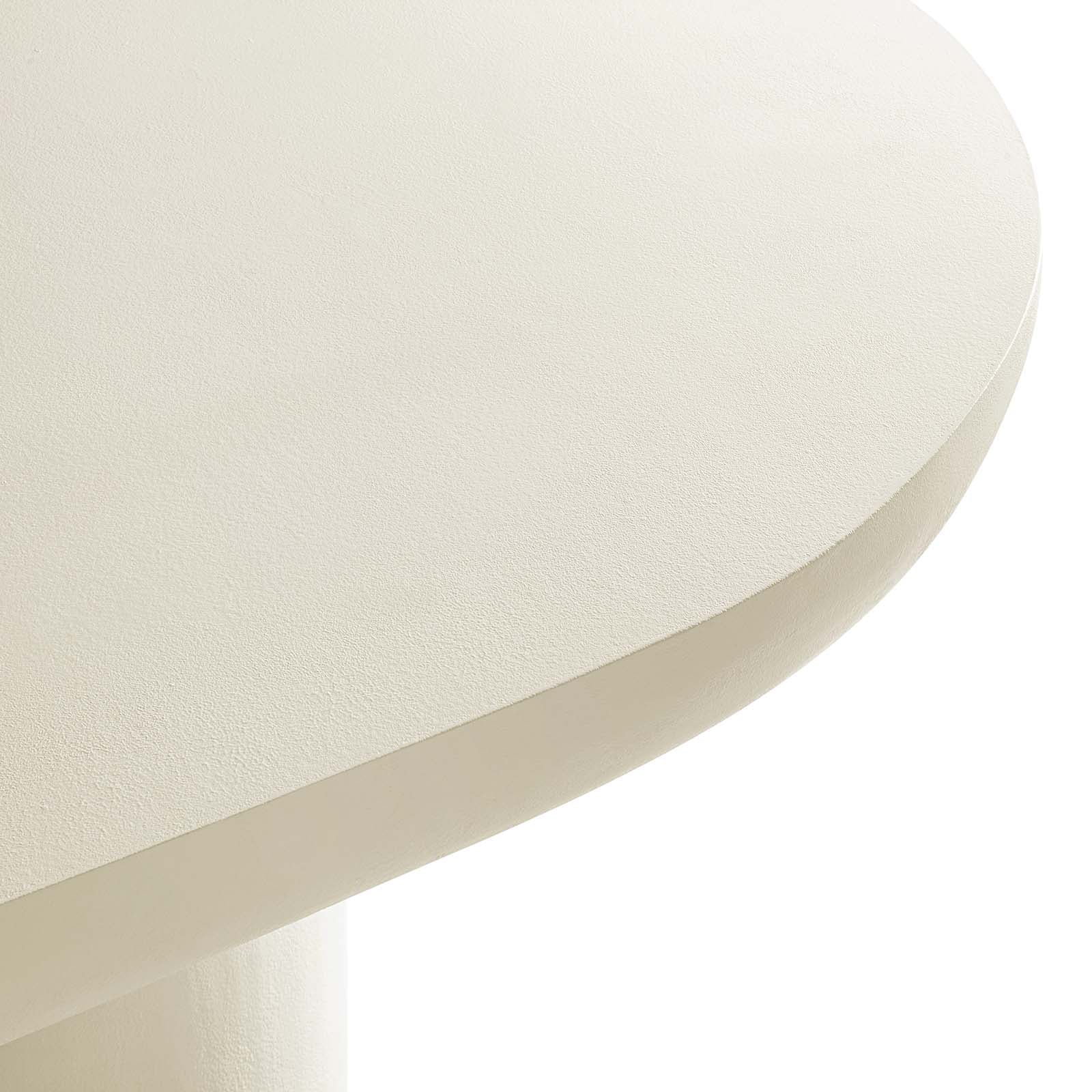 Caspian 72" Oval Concrete Dining Table By Modway - EEI-6764 - Image 15