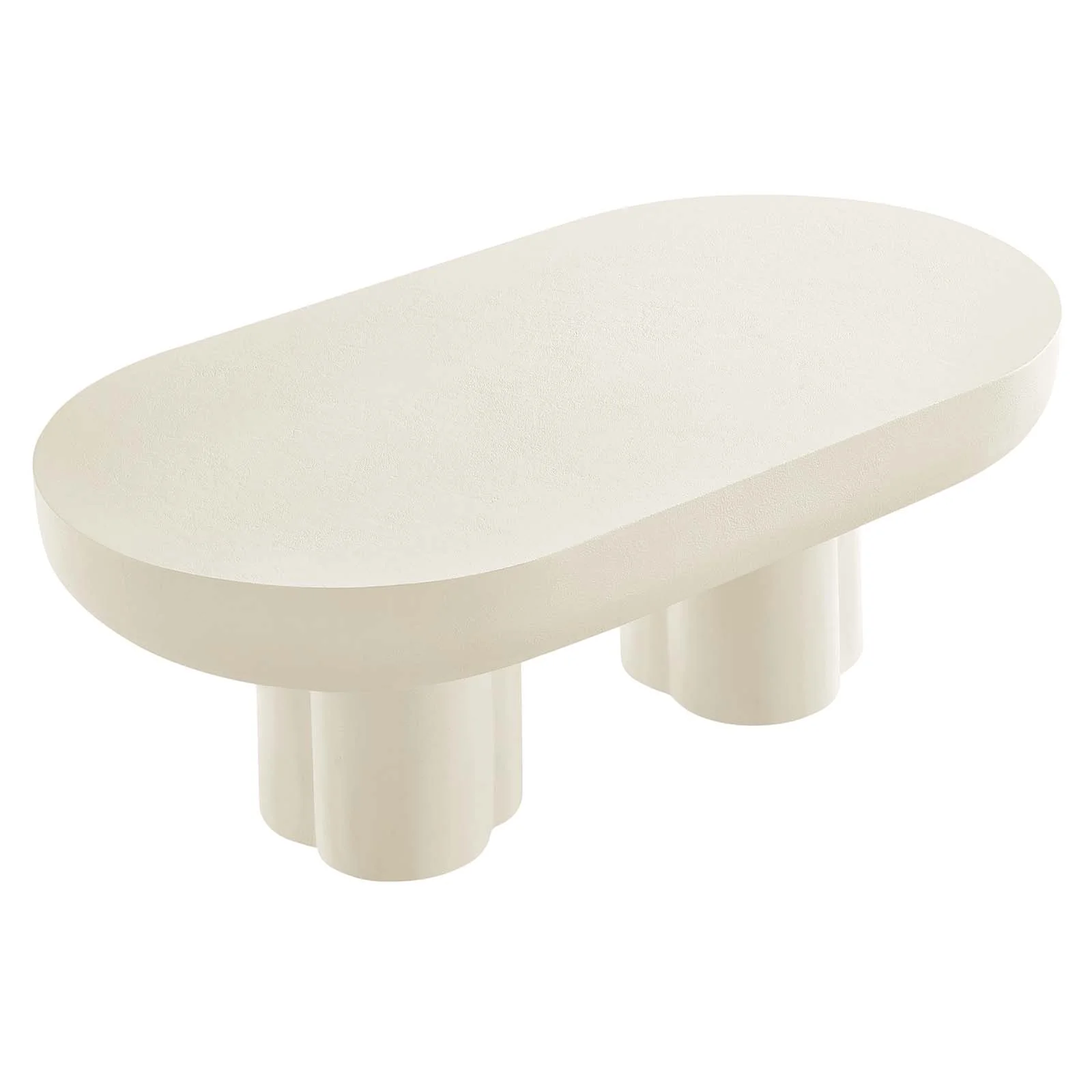 Caspian Oval Concrete Coffee Table By Modway - EEI-6763 - Image 12