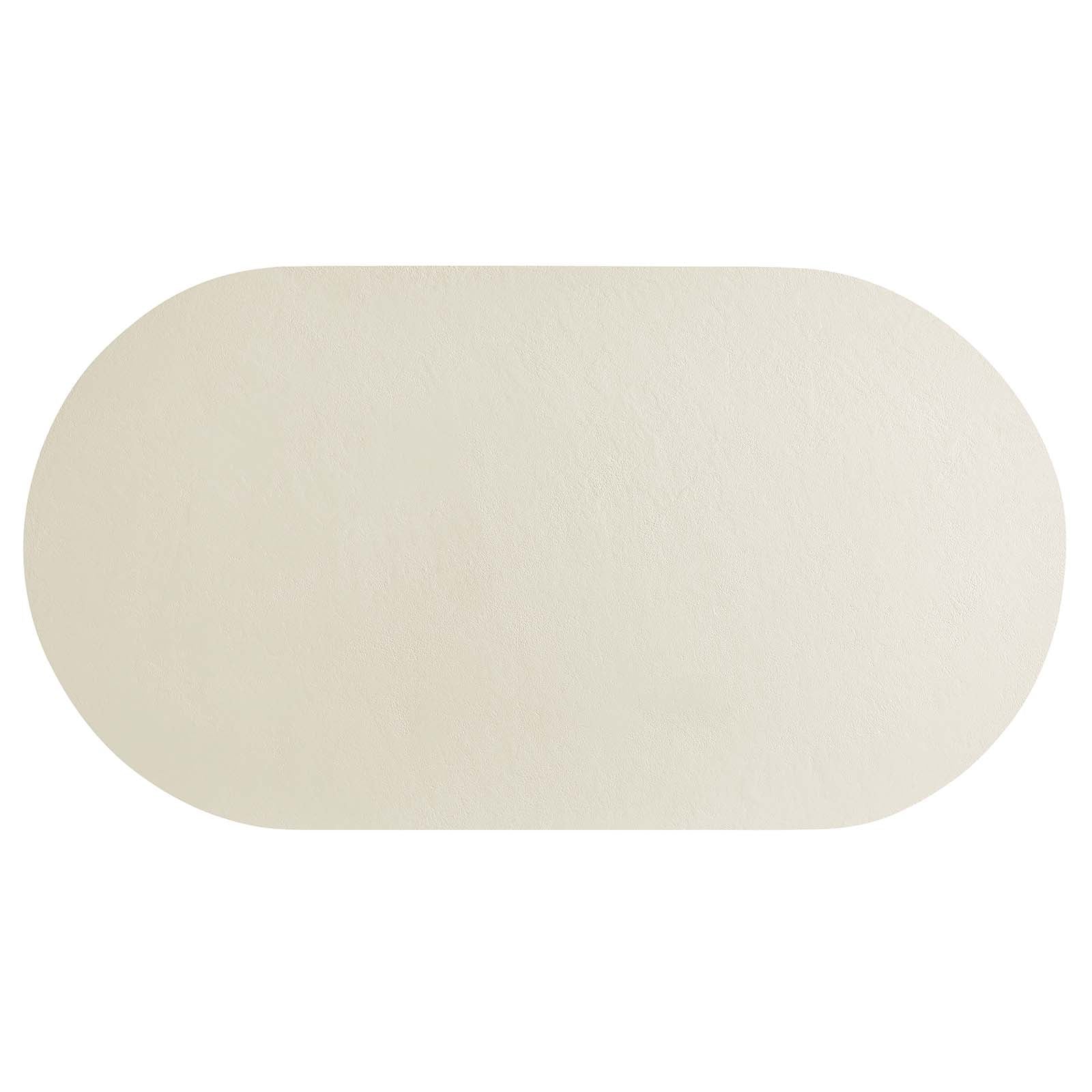 Caspian Oval Concrete Coffee Table By Modway - EEI-6763 - Image 13