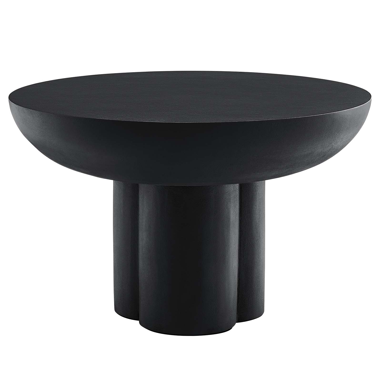 Caspian Round Concrete Coffee Table By Modway - EEI-6760 - Image 2