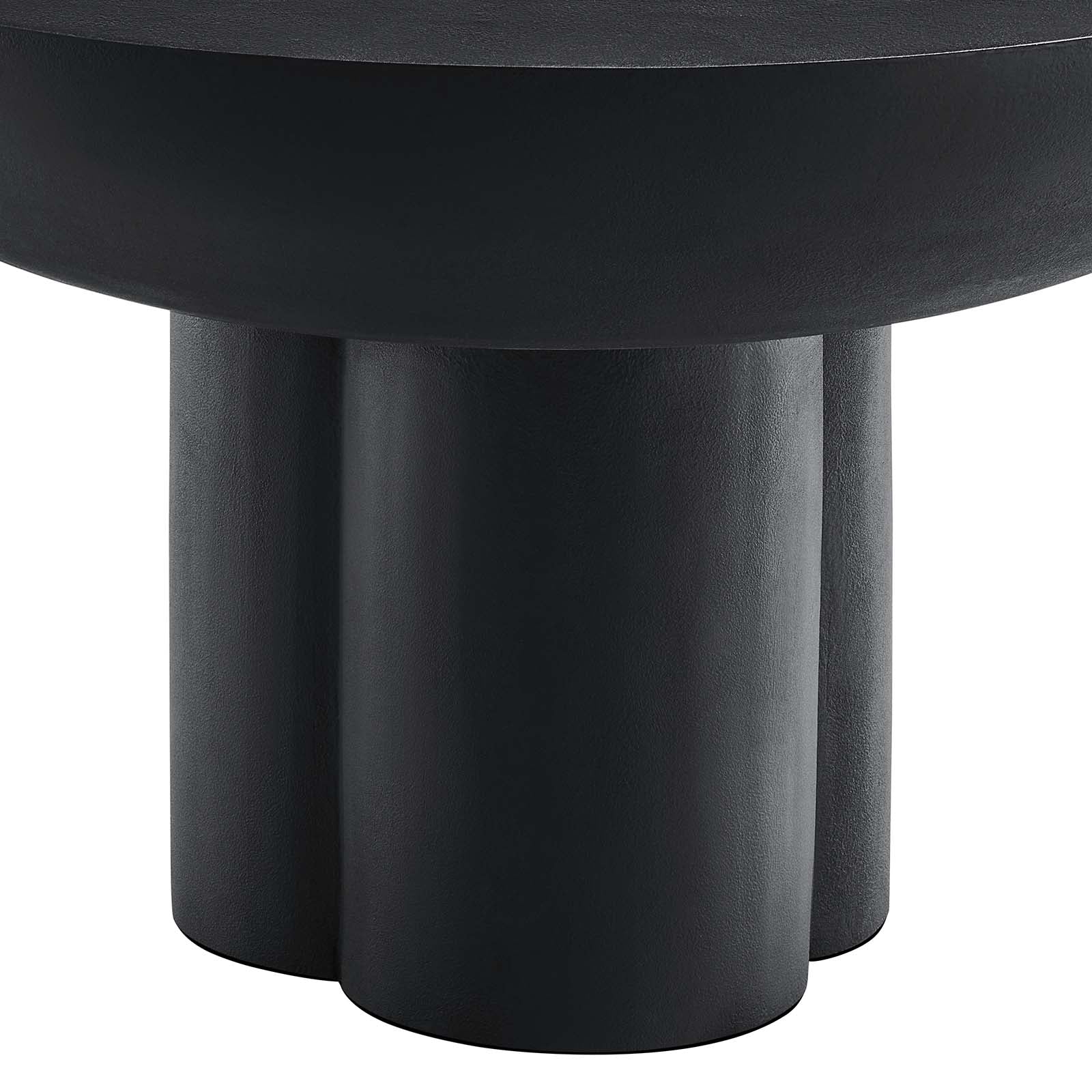 Caspian Round Concrete Coffee Table By Modway - EEI-6760 - Image 5