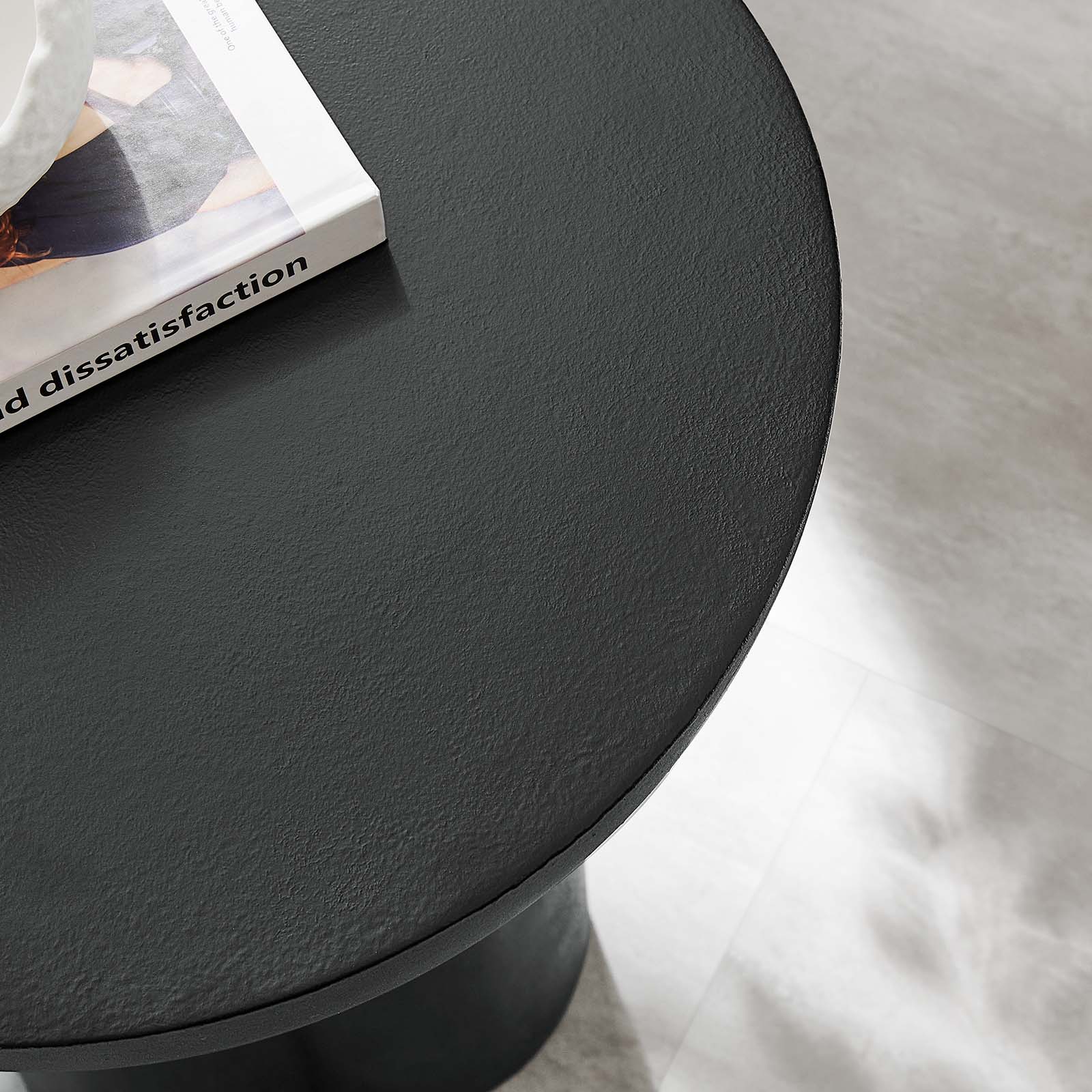 Caspian Round Concrete Side Table By Modway - EEI-6761 - Image 9