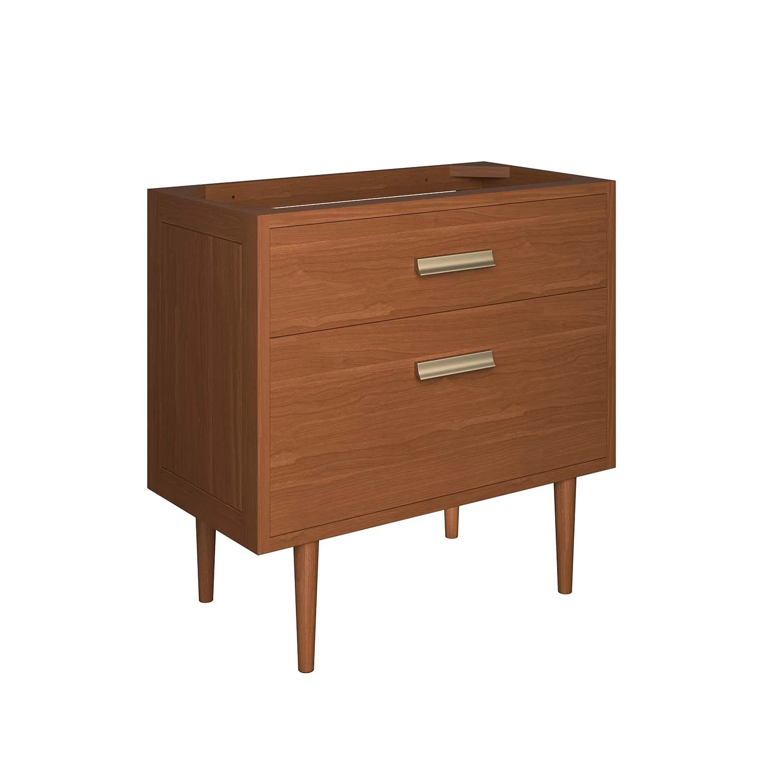 Cassia 36" Teak Wood Bathroom Vanity Cabinet (Sink Basin Not Included) By Modway - EEI-5083 - Image 2