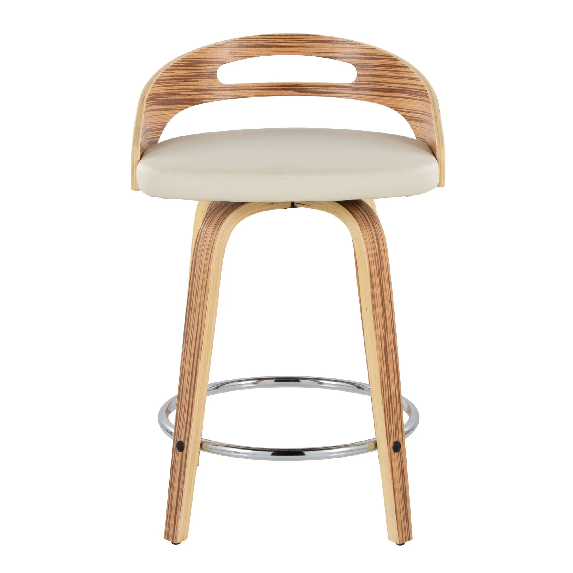 Cassis 24" Fixed-Height Counter Stool - Set of 2 By LumiSource - B24-CASSISPU-GRTZQ2 LGYLGYBK2 - Image 59