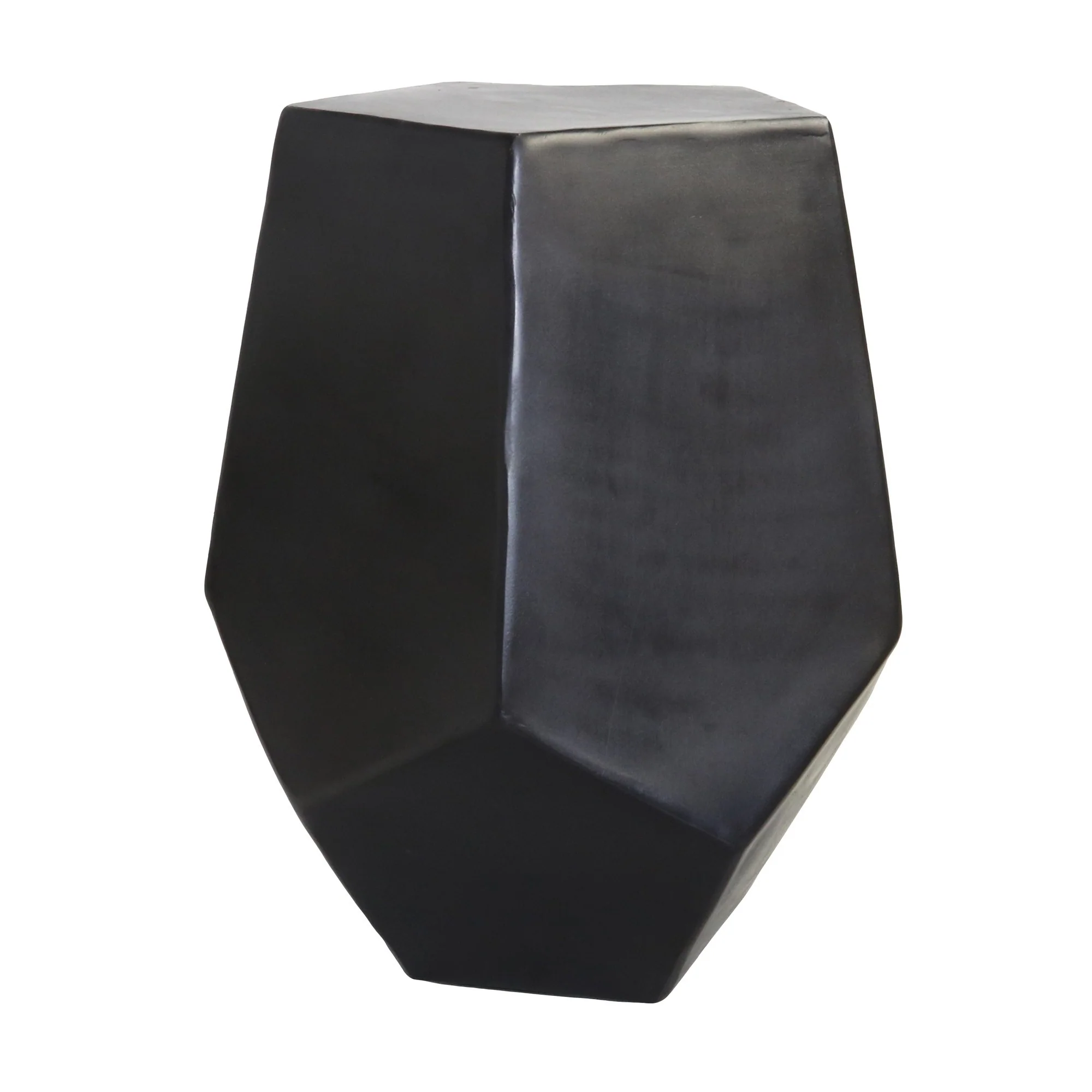 Cast Aluminum Hexagonal Drum Table By Homeroots - Image 2