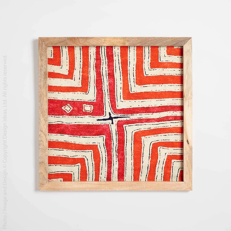 Caswell Wall Art-20 X 20 By Texture Designideas - Image 2