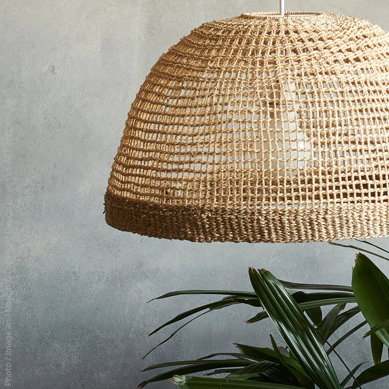 Cayman Lampshade (Black Cord) By Texture Designideas - Image 2