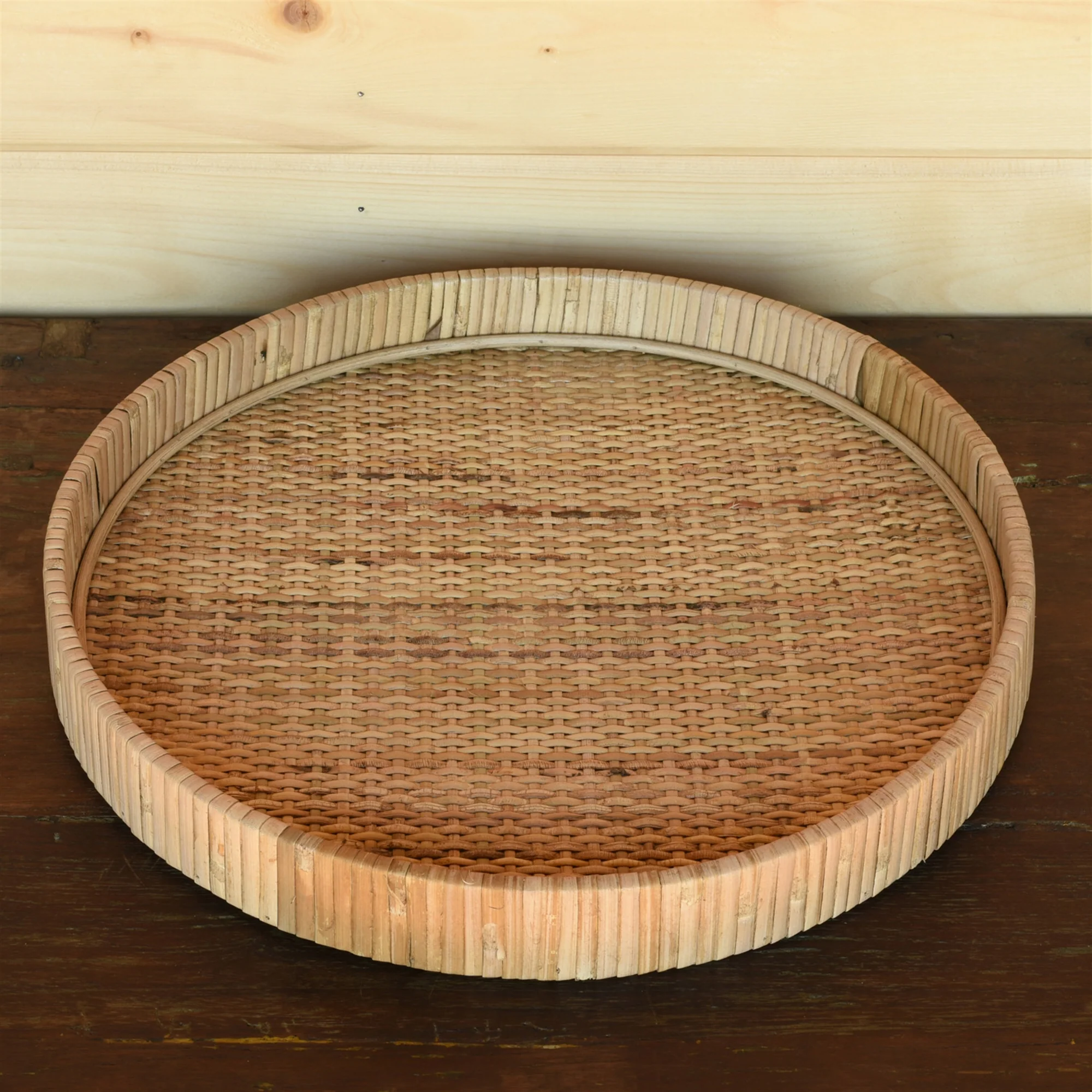 Cayman Tray, Rattan - Small - Natural Set Of 2 By HomArt - Image 8