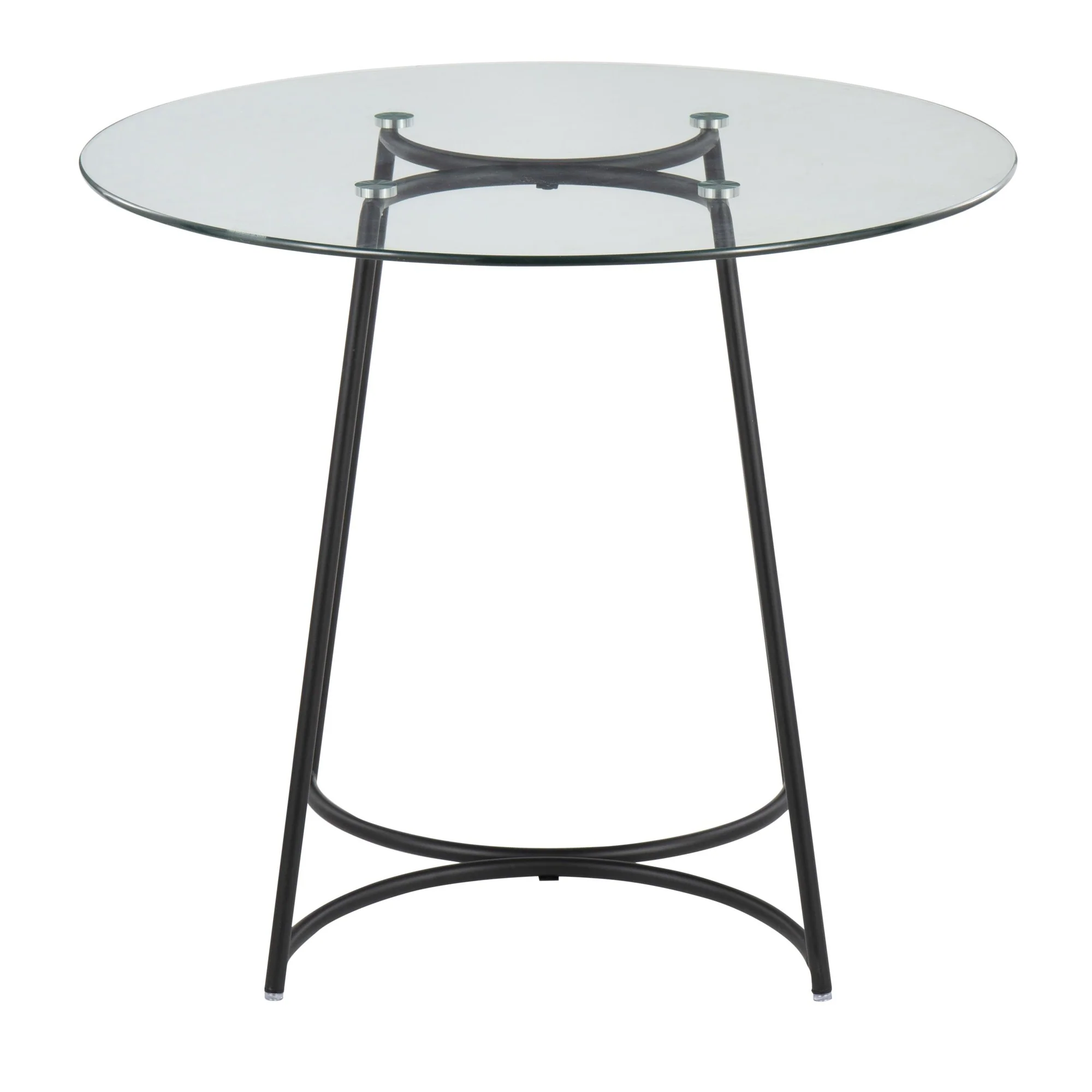 Cece Dinette Table Transparent By LumiSource - DT-CECE35 BKGL - Image 4