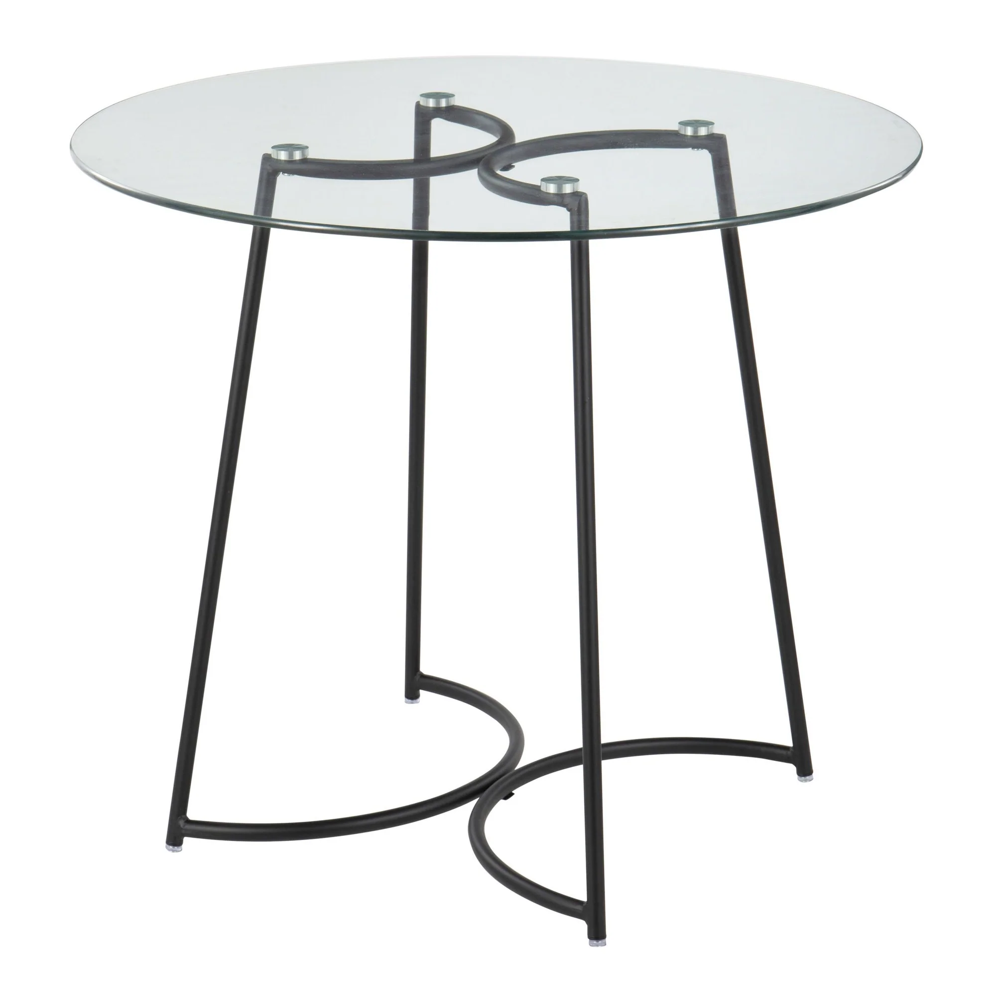 Cece Dinette Table Transparent By LumiSource - DT-CECE35 BKGL - Image 5