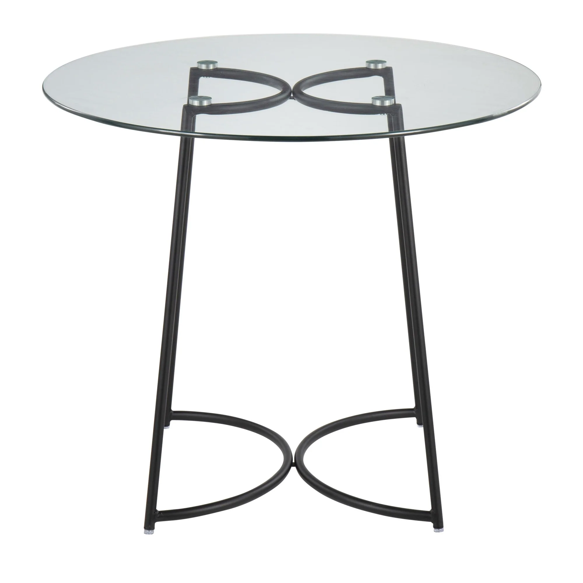 Cece Dinette Table Transparent By LumiSource - DT-CECE35 BKGL - Image 6