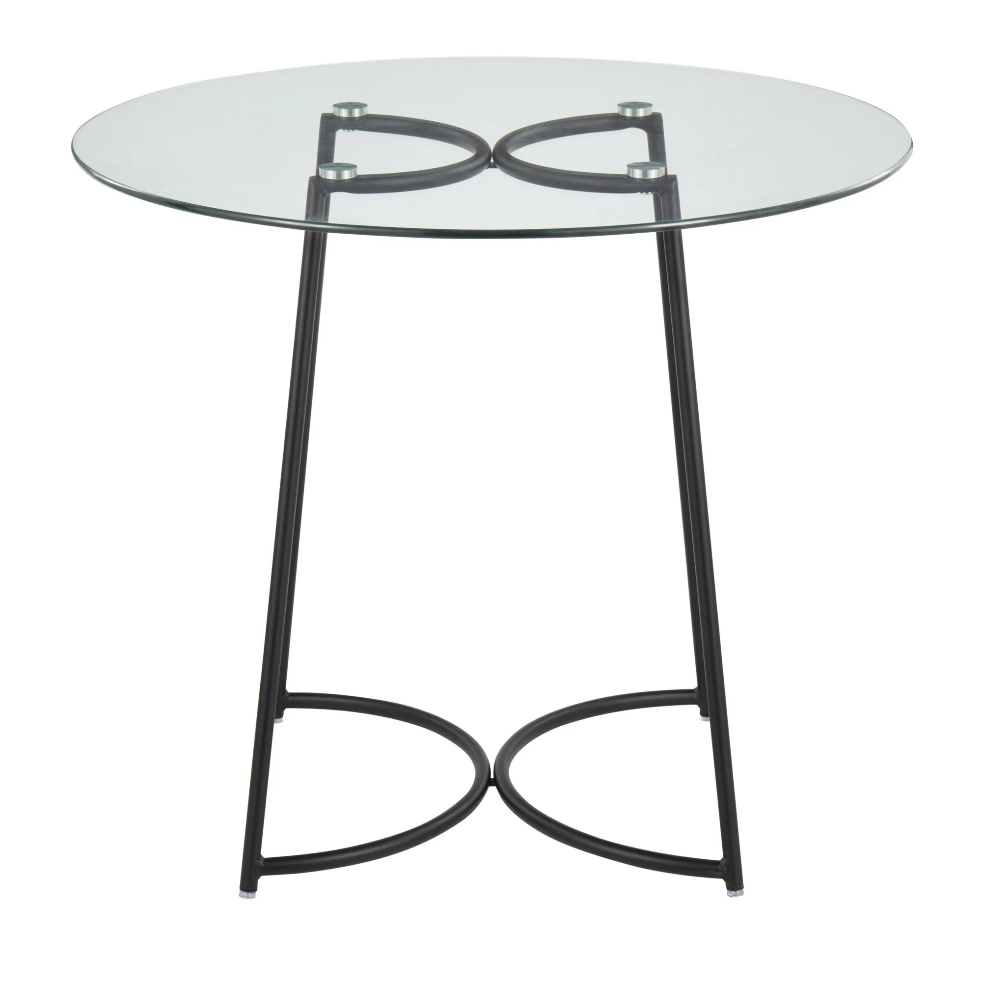 Cece Dinette Table Transparent By LumiSource - DT-CECE35 BKGL - Image 7