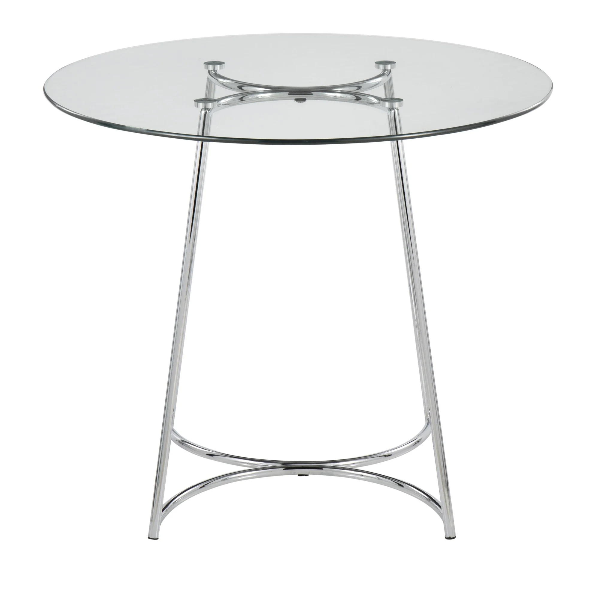 Cece Dinette Table Transparent By LumiSource - DT-CECE35 GL - Image 4