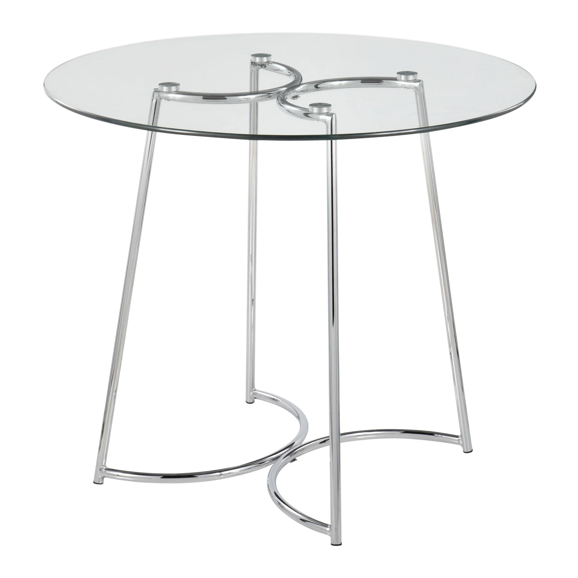 Cece Dinette Table Transparent By LumiSource - DT-CECE35 GL - Image 5