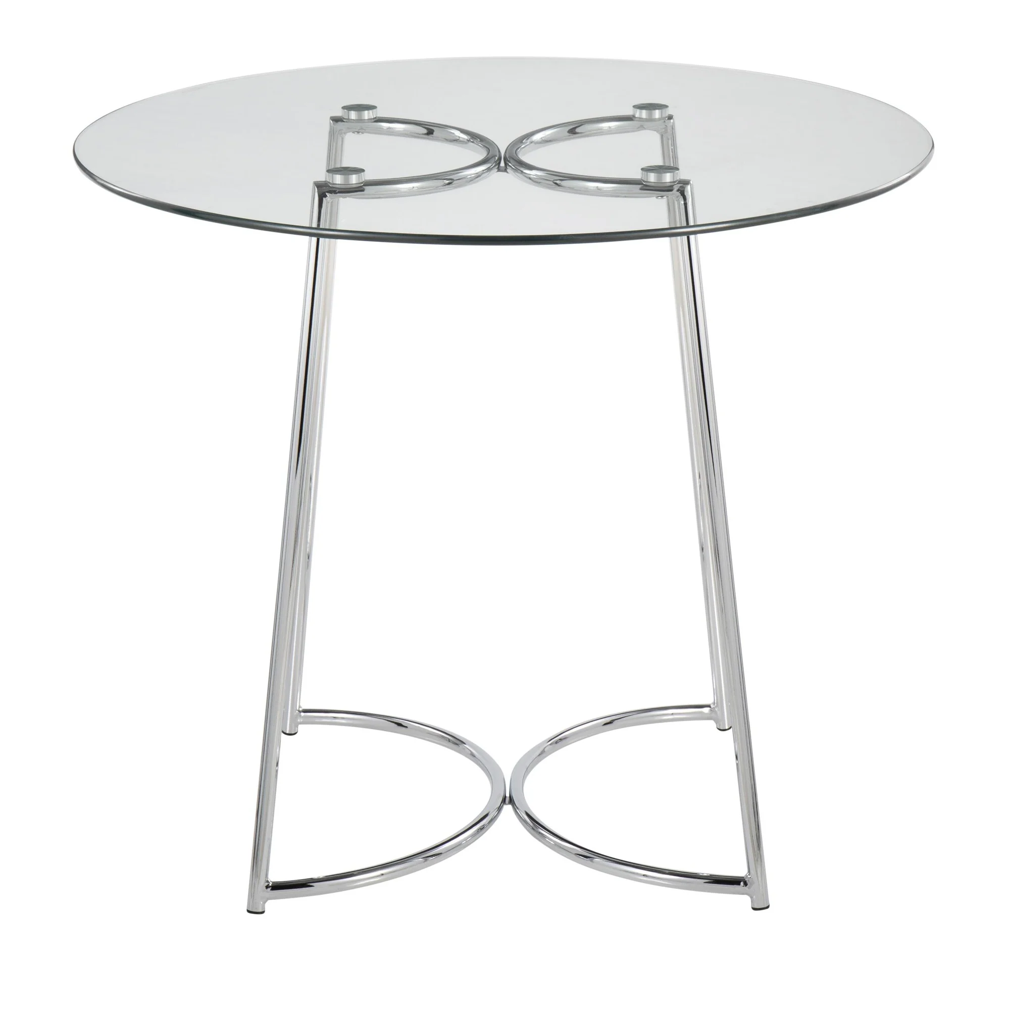 Cece Dinette Table Transparent By LumiSource - DT-CECE35 GL - Image 6