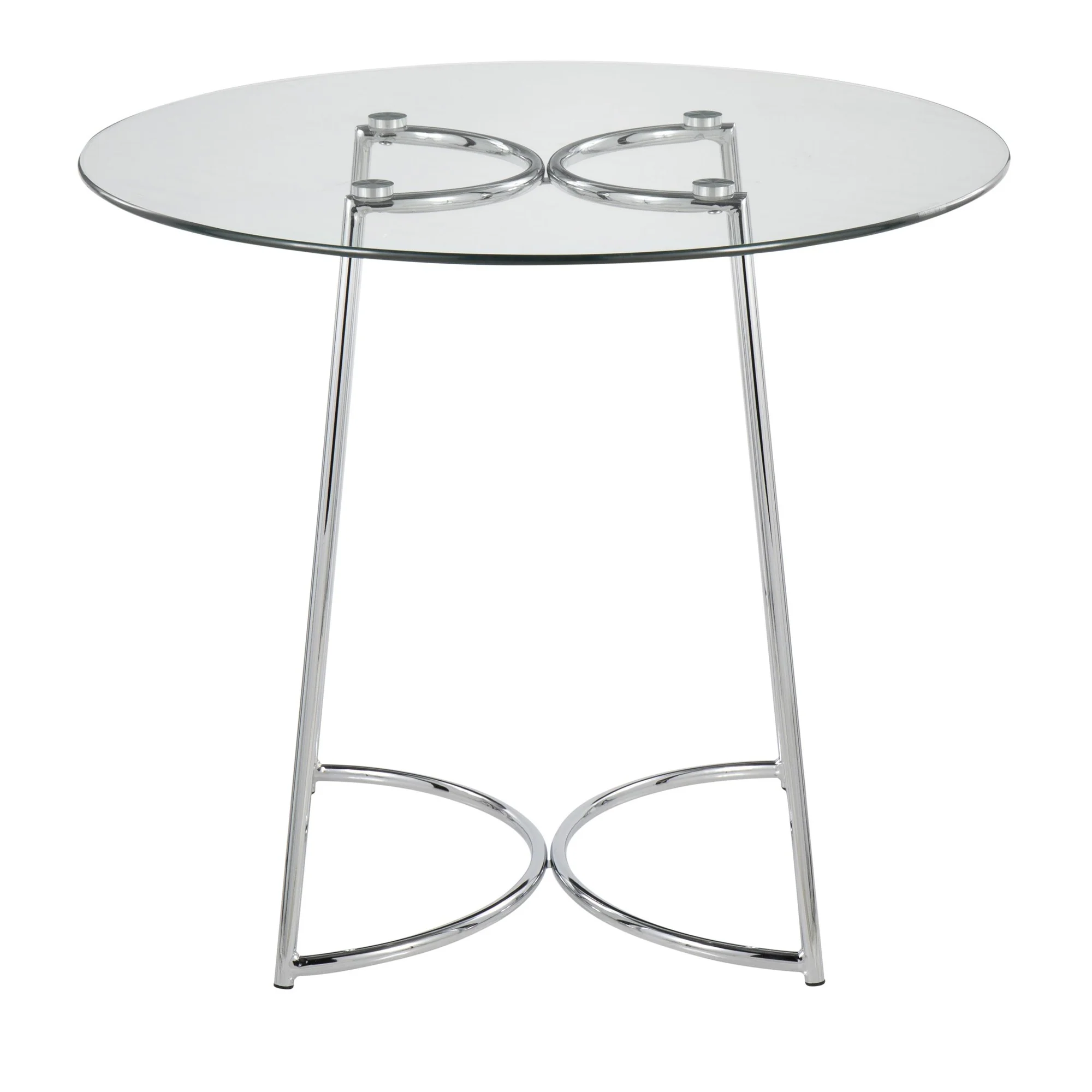 Cece Dinette Table Transparent By LumiSource - DT-CECE35 GL - Image 7