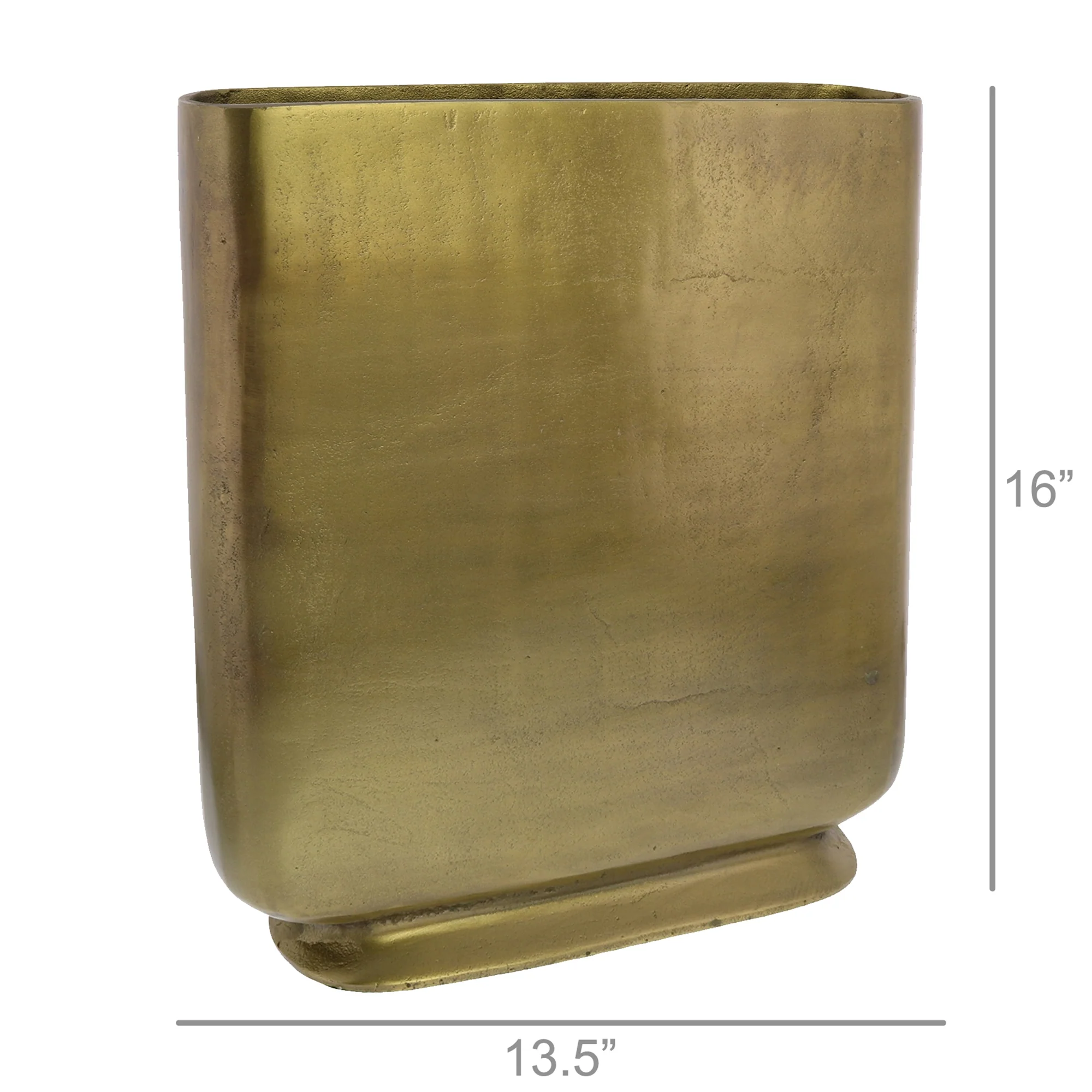 Cecilia Vase - Large - Brass By HomArt - Image 5