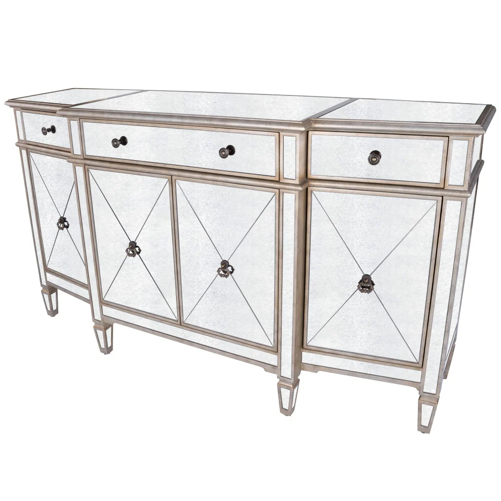 Celeste Mirrored Buffet By Homeroots - Image 2
