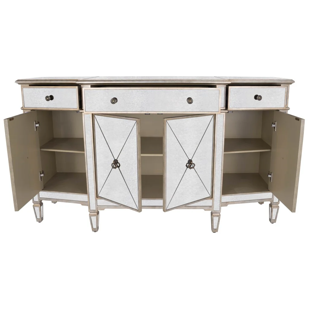 Celeste Mirrored Buffet By Homeroots - Image 6