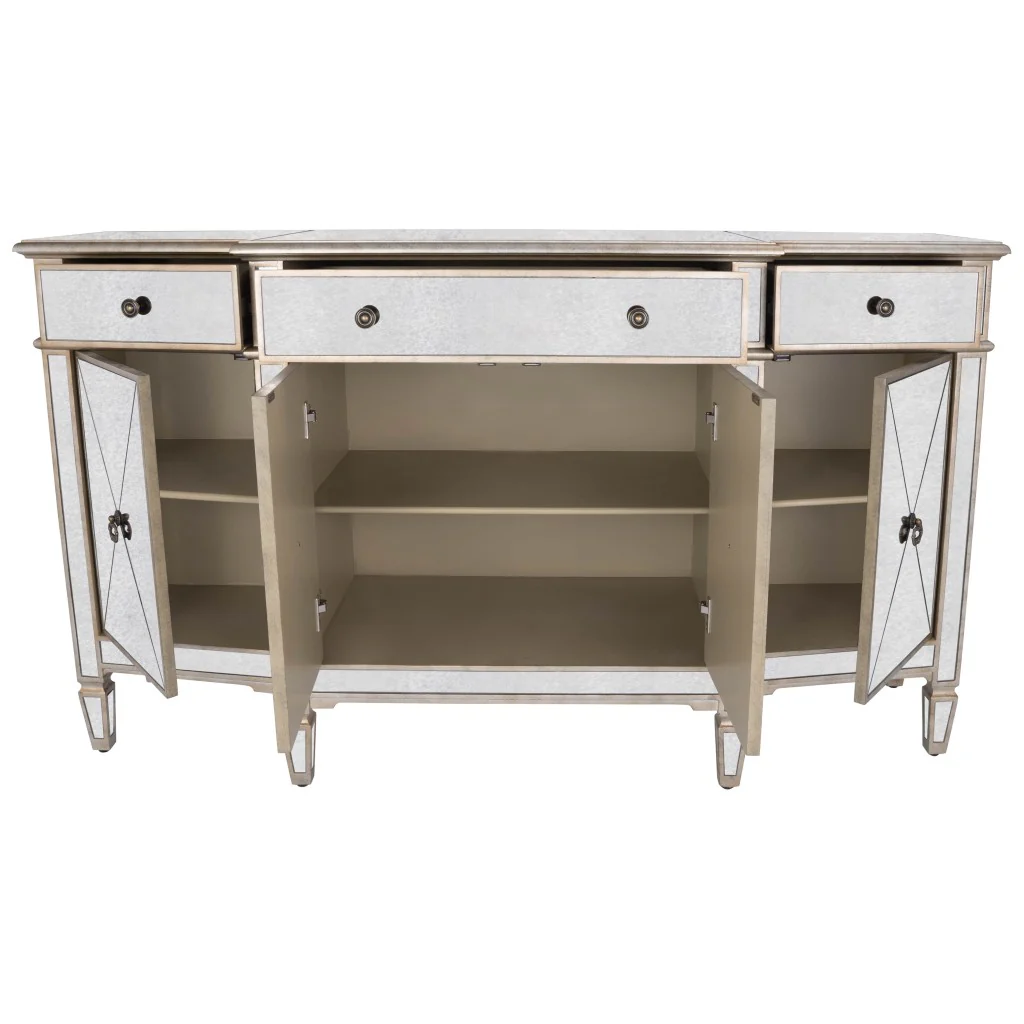 Celeste Mirrored Buffet By Homeroots - Image 7