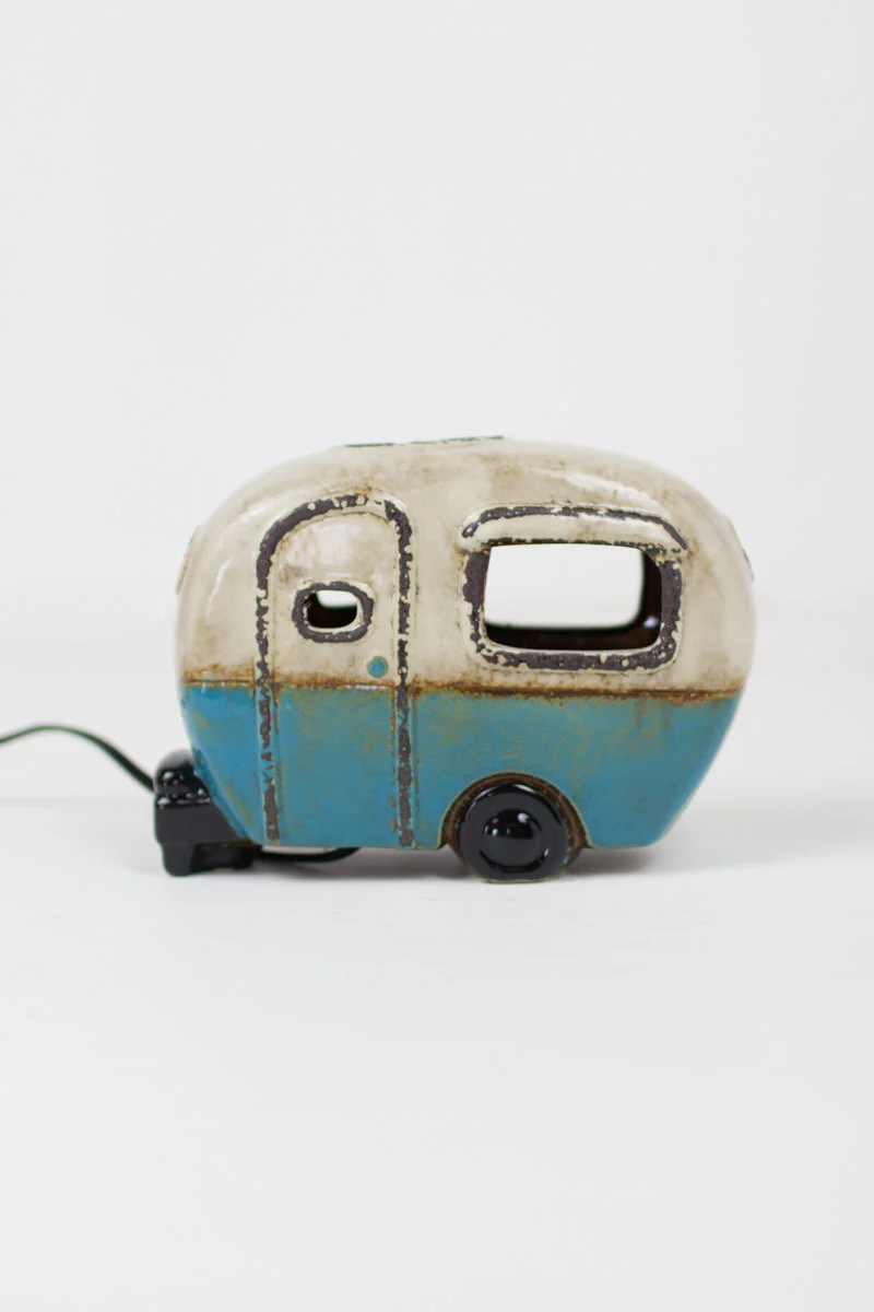 Ceramic Camper Lamp (Min 2) By Kalalou - Image 3