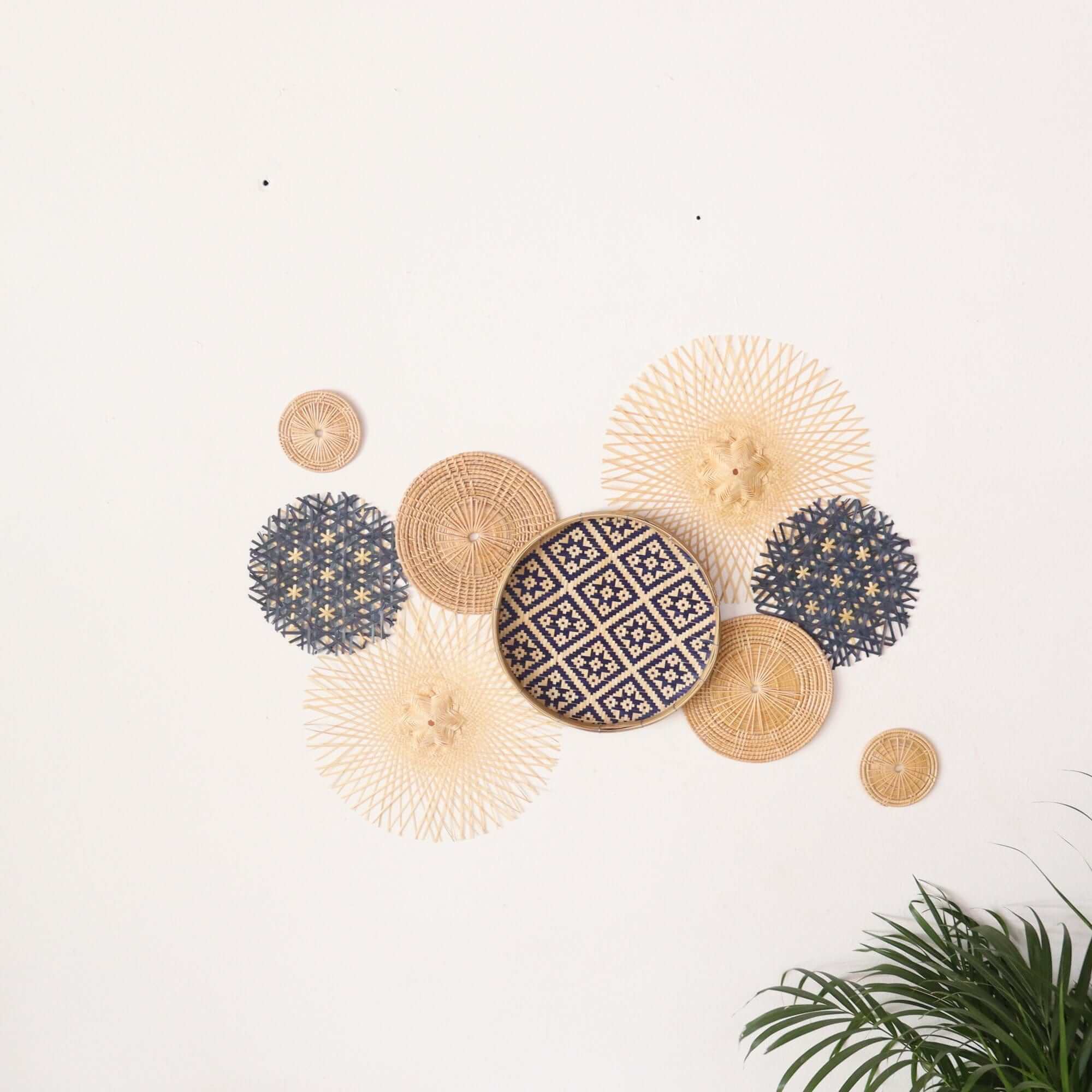 Cha Ma - Wall Hanging Decor Set Of 9 By Thaihome - Image 6