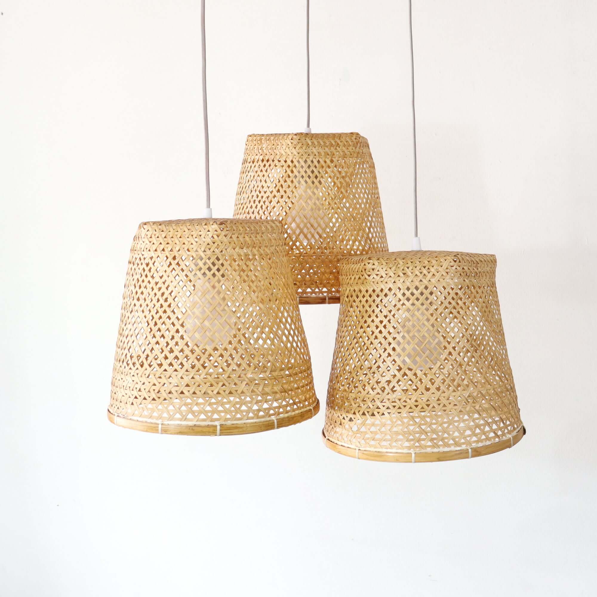 Cha Ya Nee - Bamboo Pendant Light Shade By Thaihome - Image 2