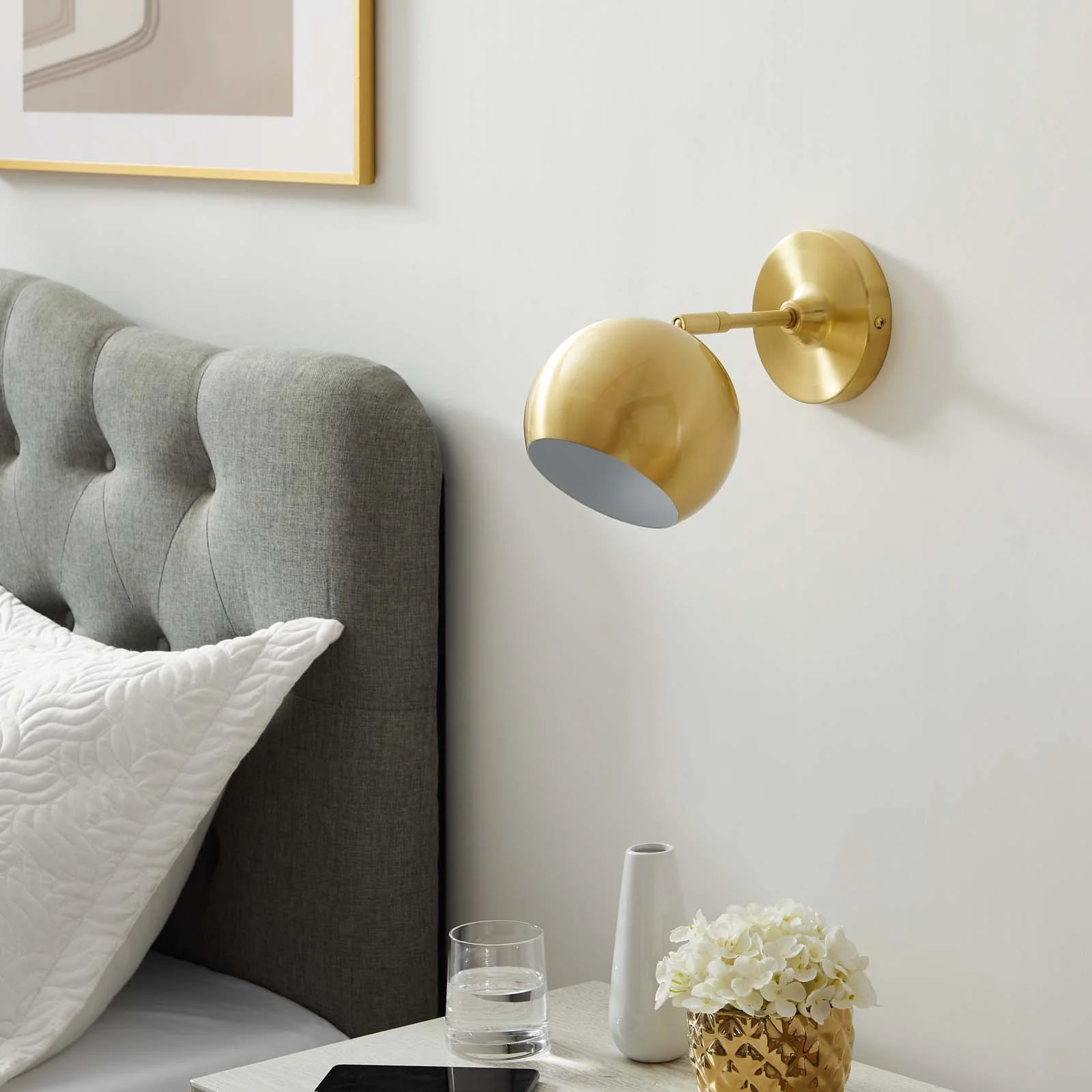 Chalice 4" Swing-Arm Metal Wall Sconce By Modway - EEI-5613 - Image 16