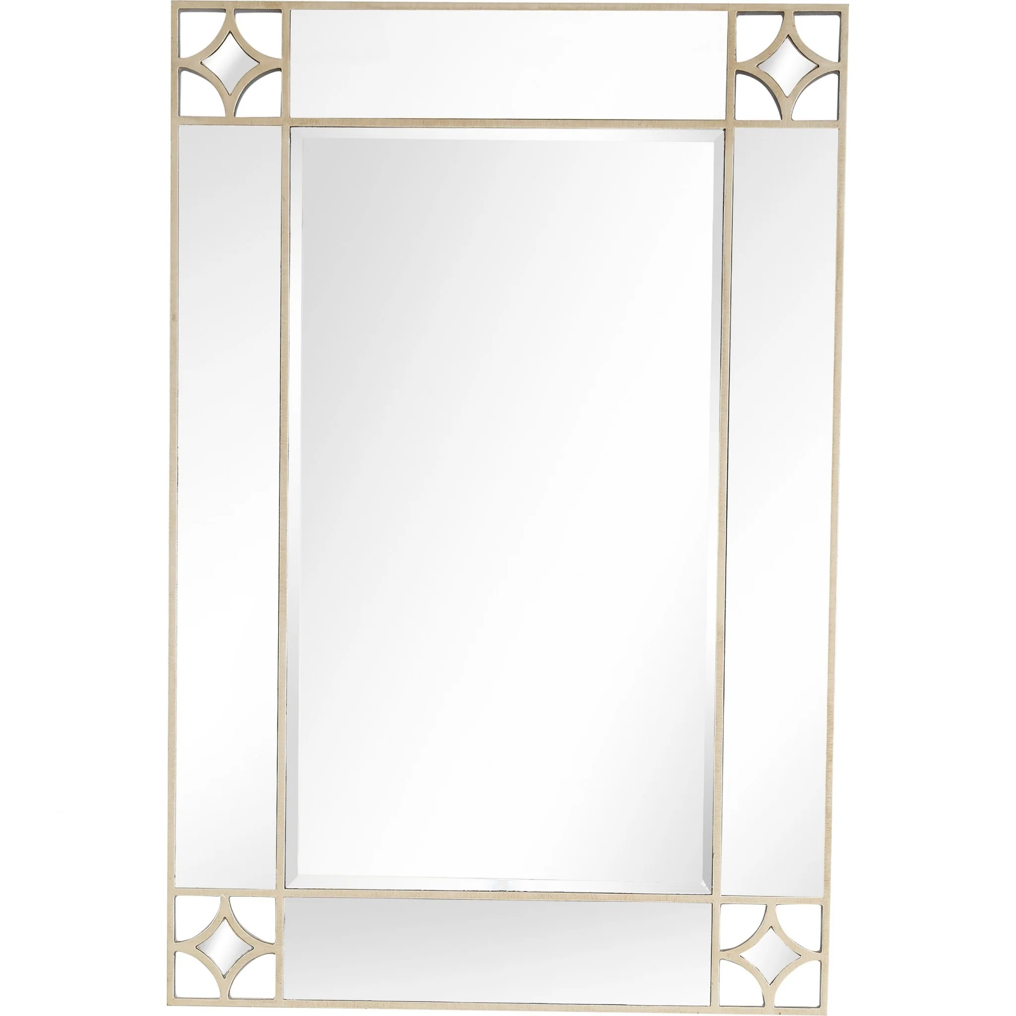 Champagne Finish Mirror and Console Table By Homeroots - 396827 - Image 6