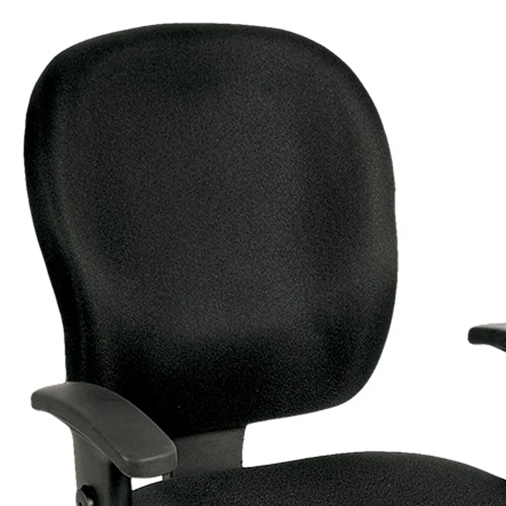 Charcoal Fabric Chair By Homeroots - Image 4