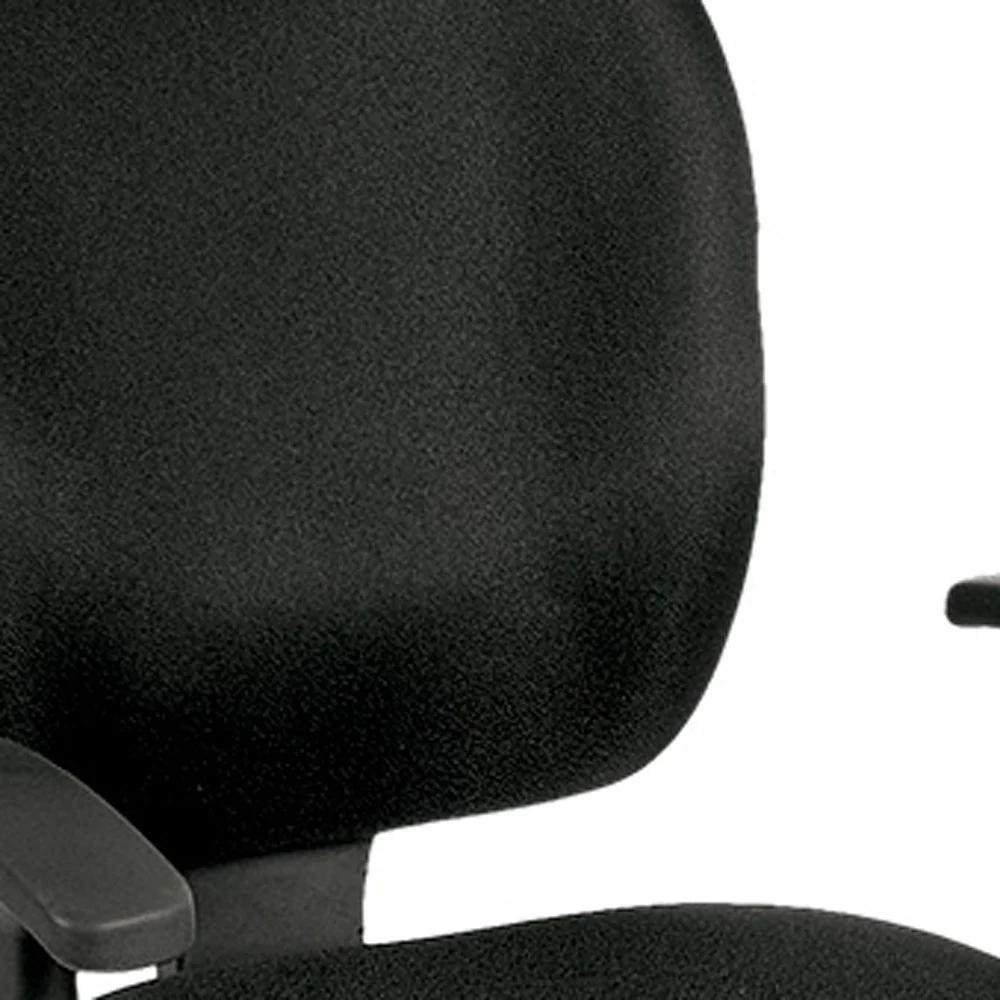 Charcoal Fabric Chair By Homeroots - Image 5