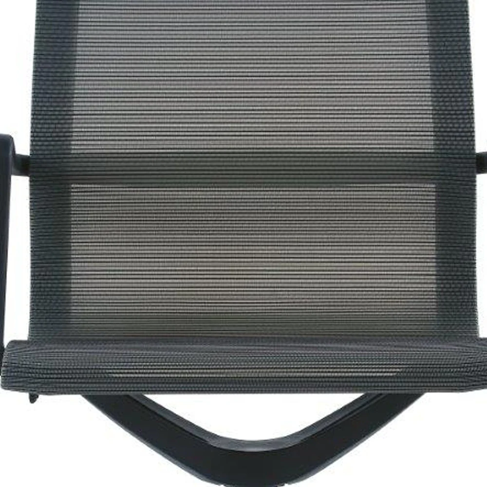 Charcoal Mesh Fle Tilt Chair By Homeroots - Image 3
