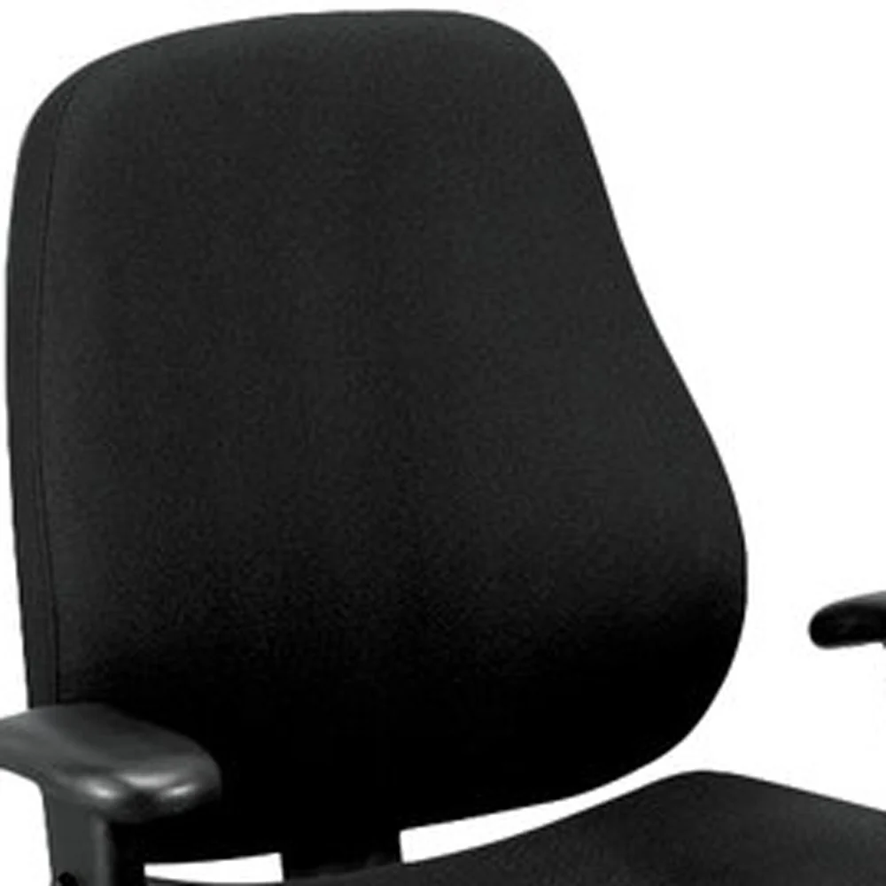 Charcoal Tilt Tension Control Fabric Chair By Homeroots - Image 10