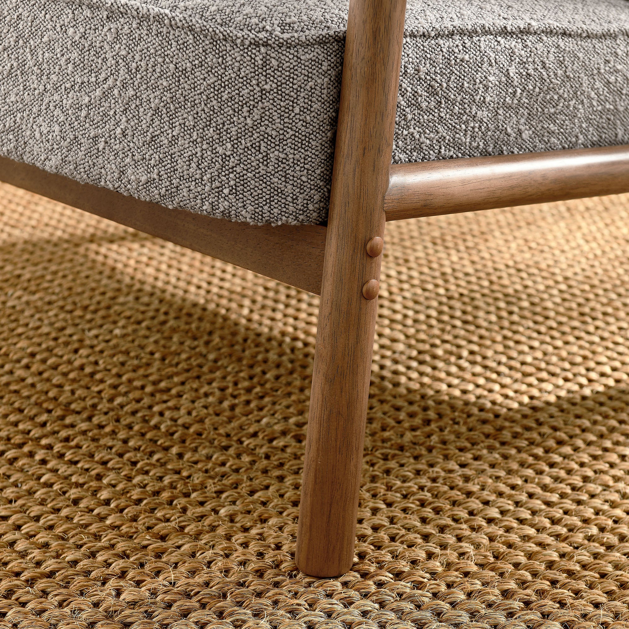 Charlie Boucle Upholstered Armchair by Modway - Image 16