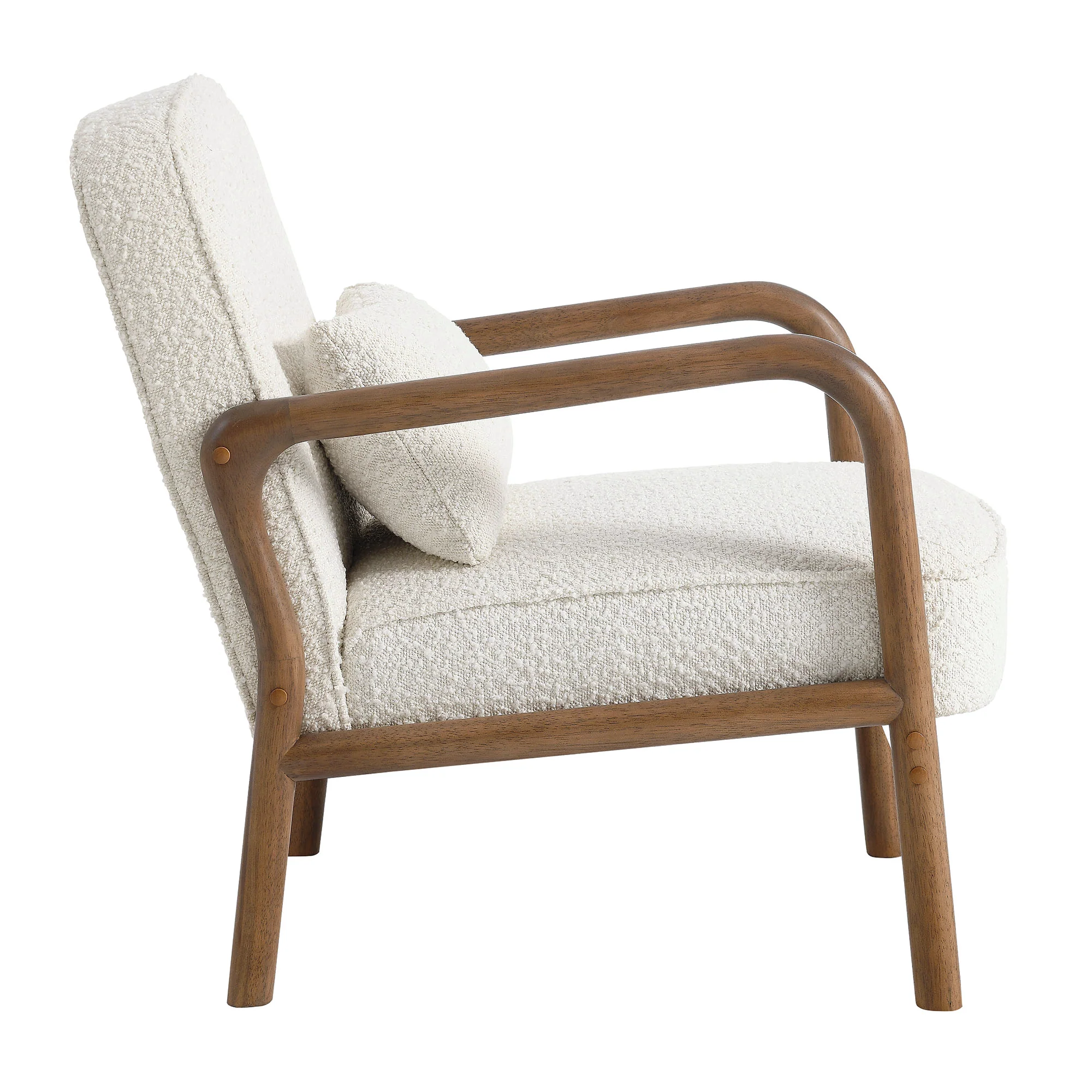 Charlie Boucle Upholstered Armchair by Modway - Image 3