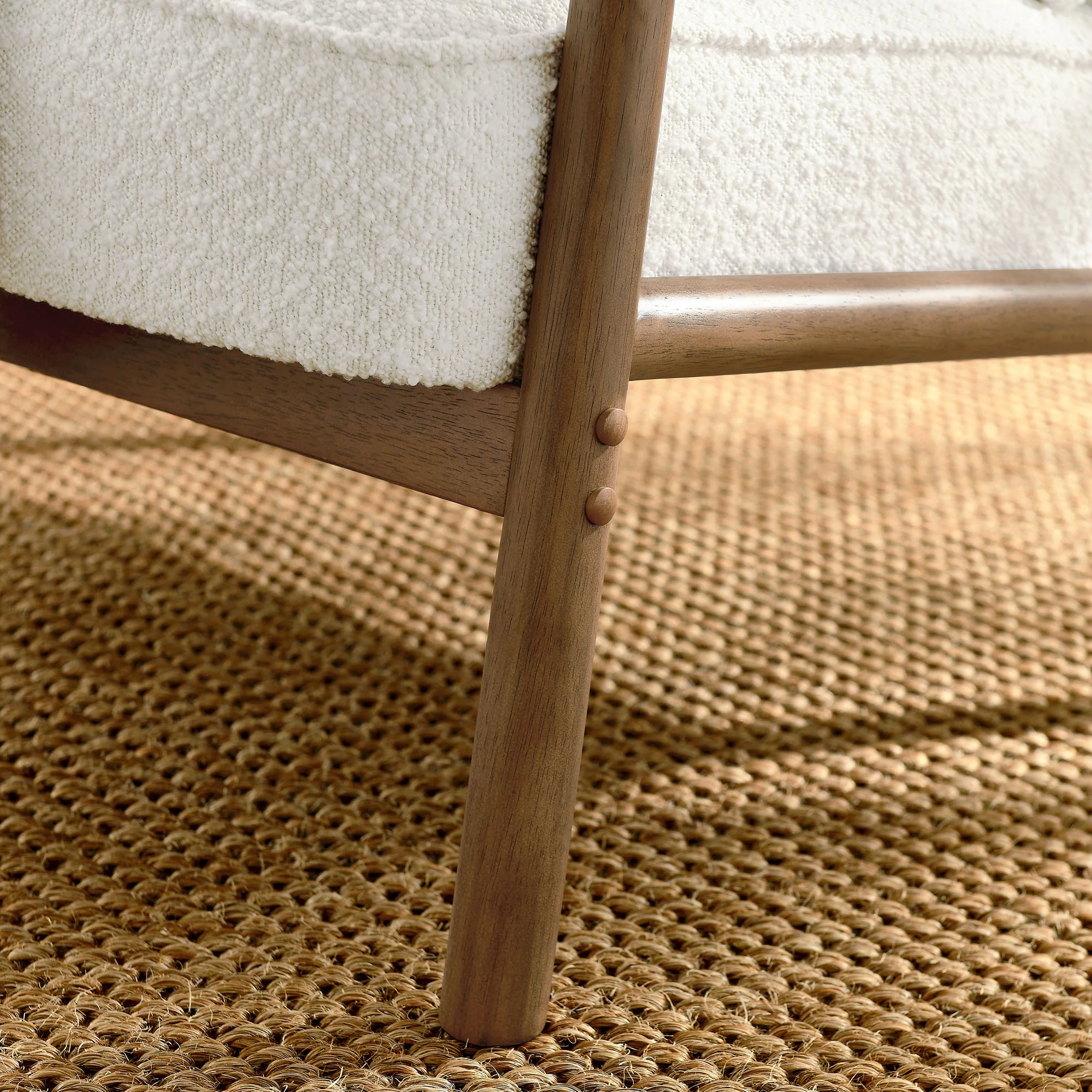Charlie Boucle Upholstered Armchair by Modway - Image 8