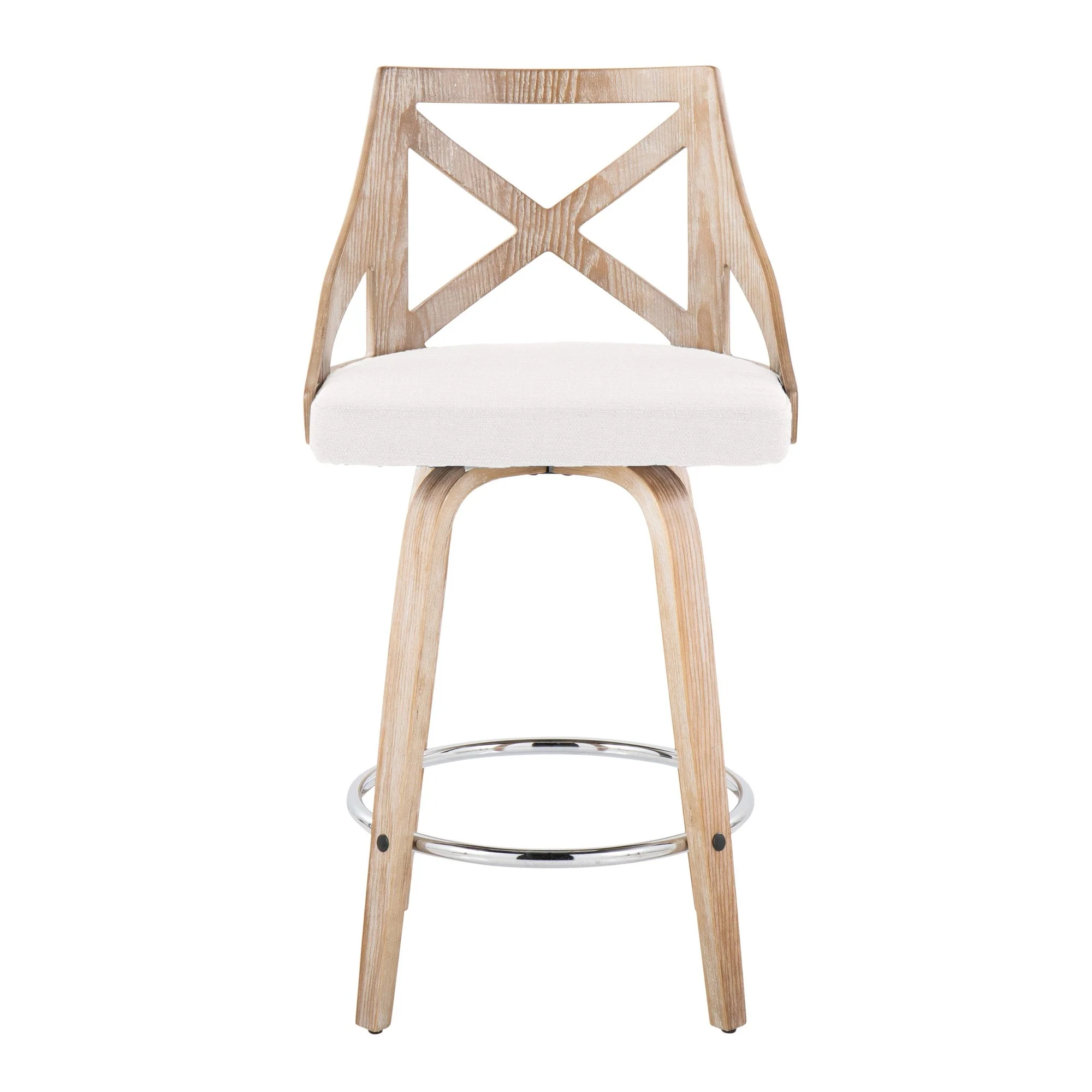 Charlotte 26" Fixed-Height Counter Stool - Set of 2 Blue By LumiSource - Image 12