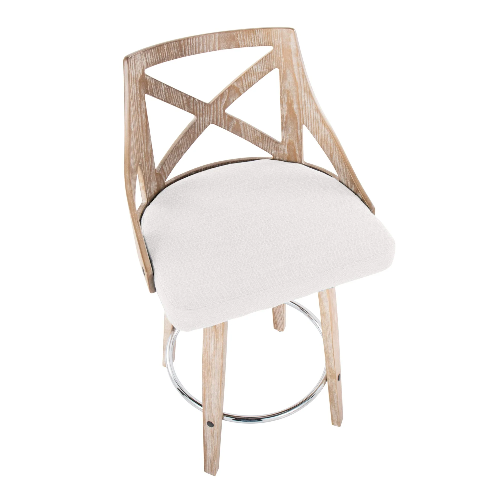 Charlotte 26" Fixed-Height Counter Stool - Set of 2 Blue By LumiSource - Image 13