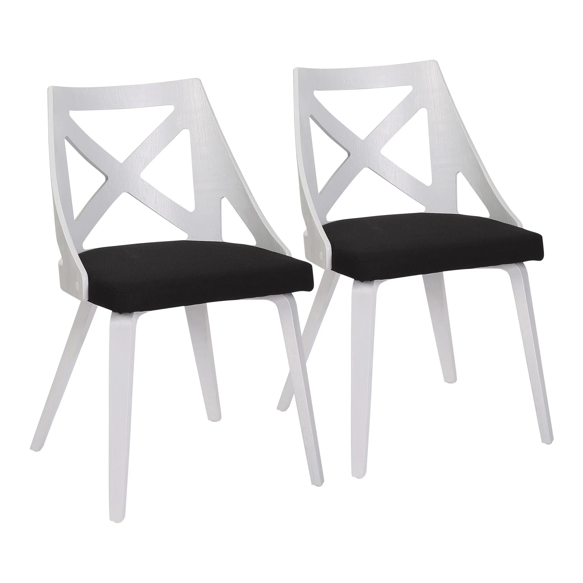 Charlotte Chair - Set of 2 By LumiSource - CH-CHARLOT WTXTBU2 - Image 7