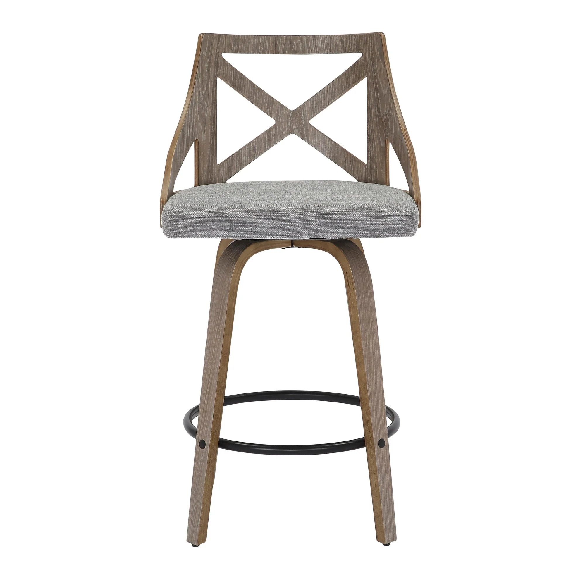 Charlotte Counter Stool - Set of 2 Cream By LumiSource - Image 11
