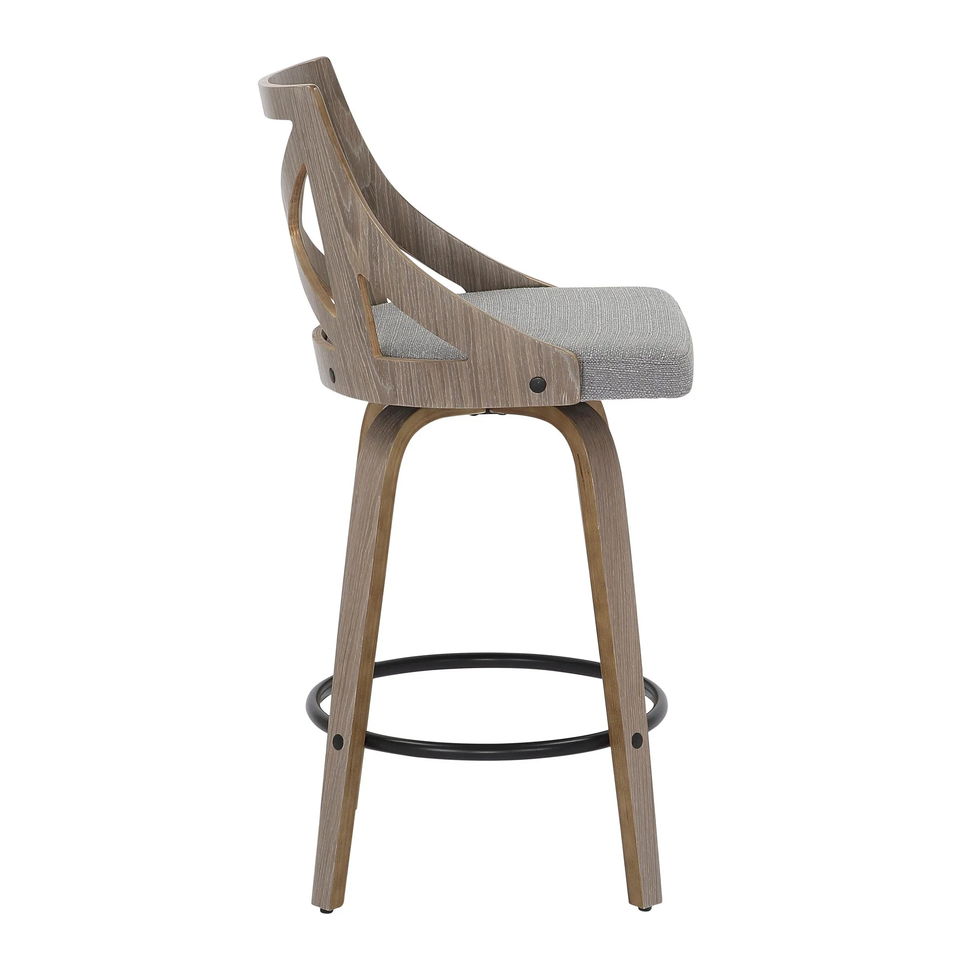 Charlotte Counter Stool - Set of 2 Cream By LumiSource - Image 15