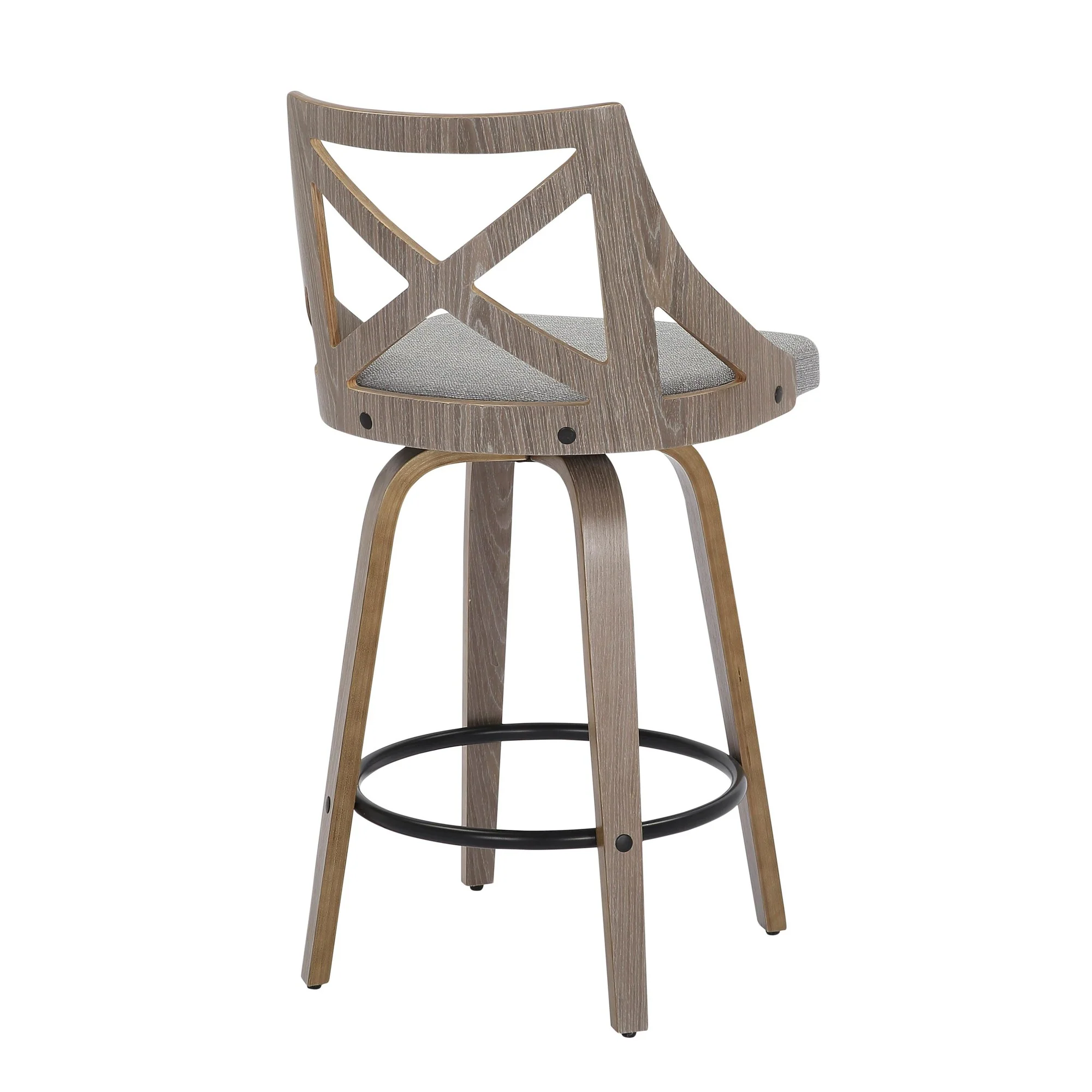 Charlotte Counter Stool - Set of 2 Cream By LumiSource - Image 16