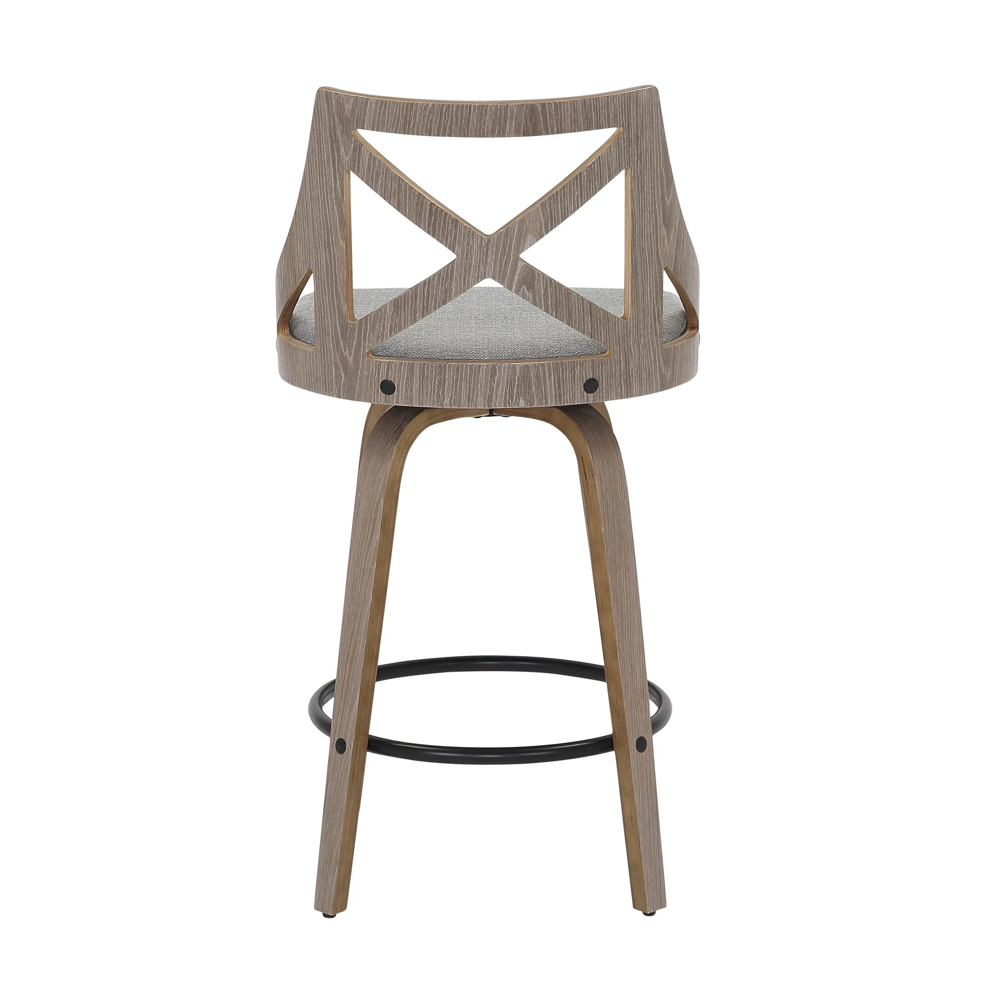 Charlotte Counter Stool - Set of 2 Cream By LumiSource - Image 17