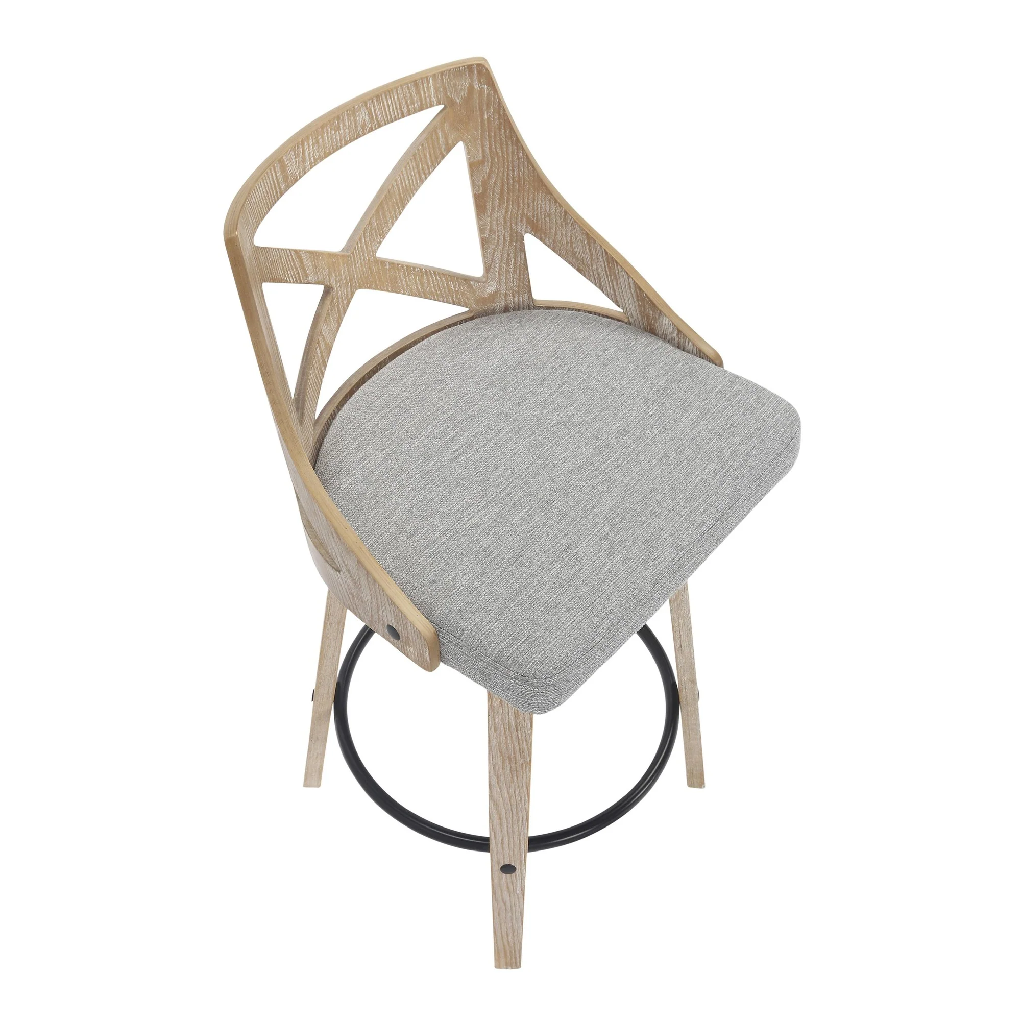 Charlotte Counter Stool - Set of 2 Blue By LumiSource - Image 11